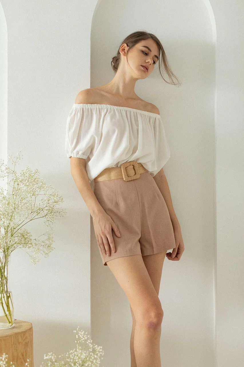 Dokahjer Romper (White+Sand) - Image 3