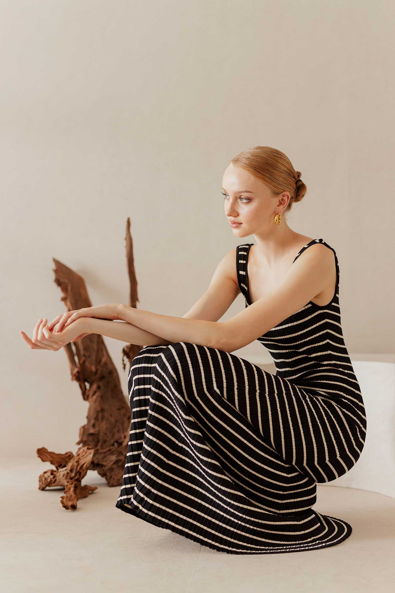 Doses Knit Dress (Black) - Image 2