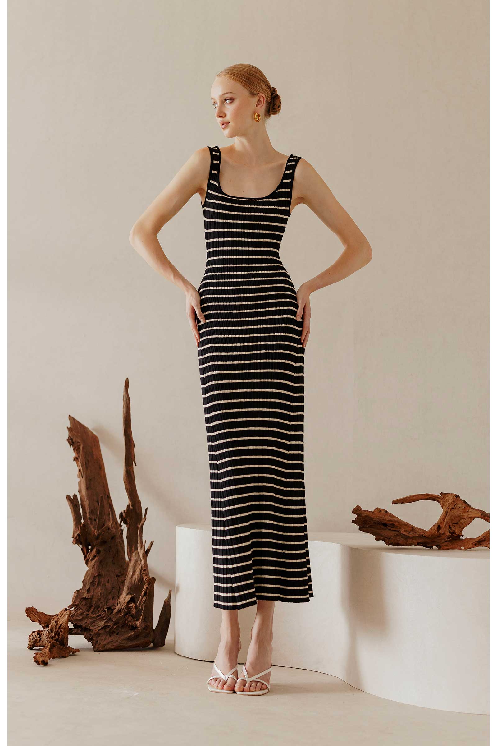 Doses Knit Dress (Black) - Image 9