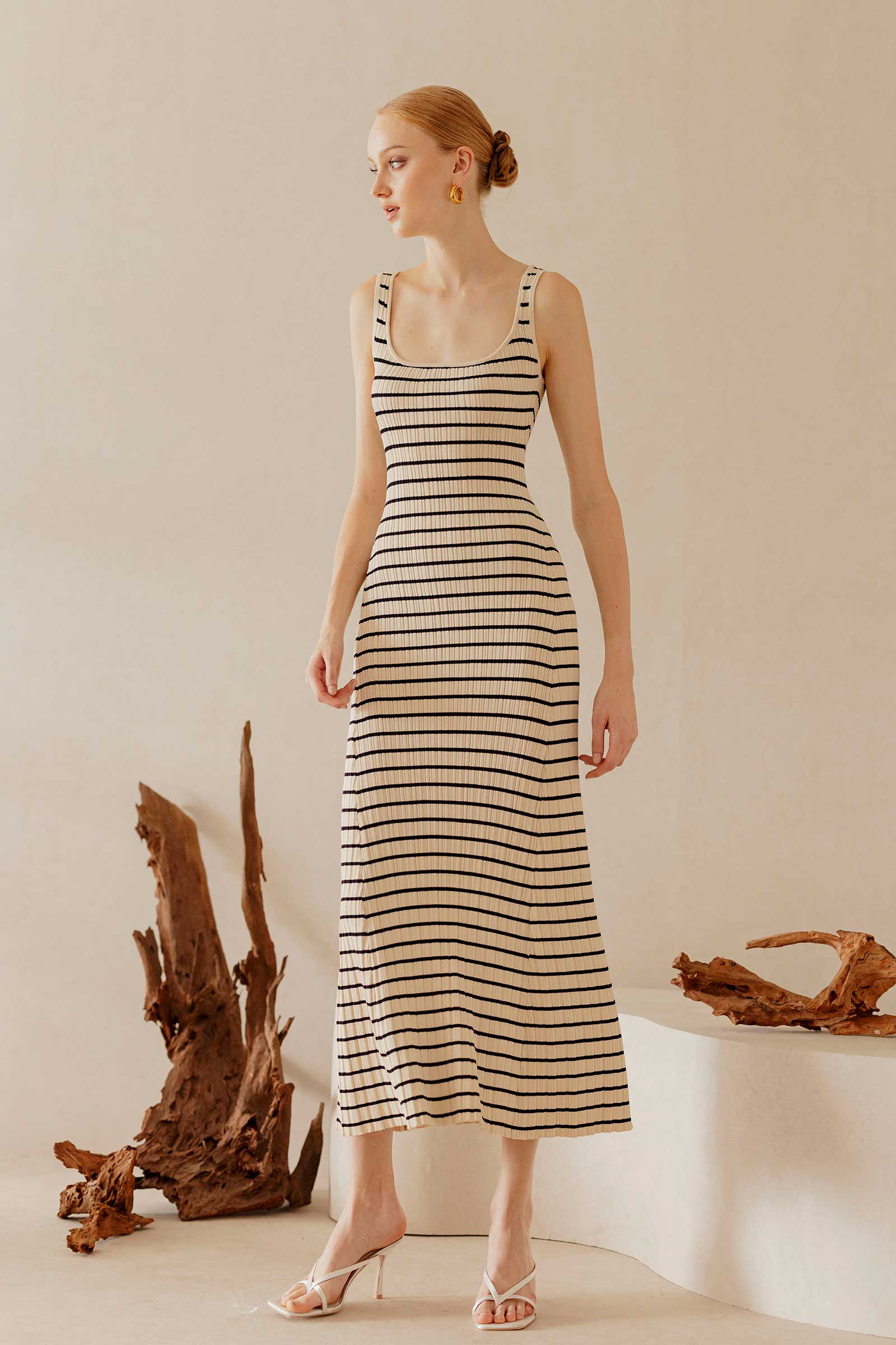 Doses Knit Dress (Rice) - Image 10