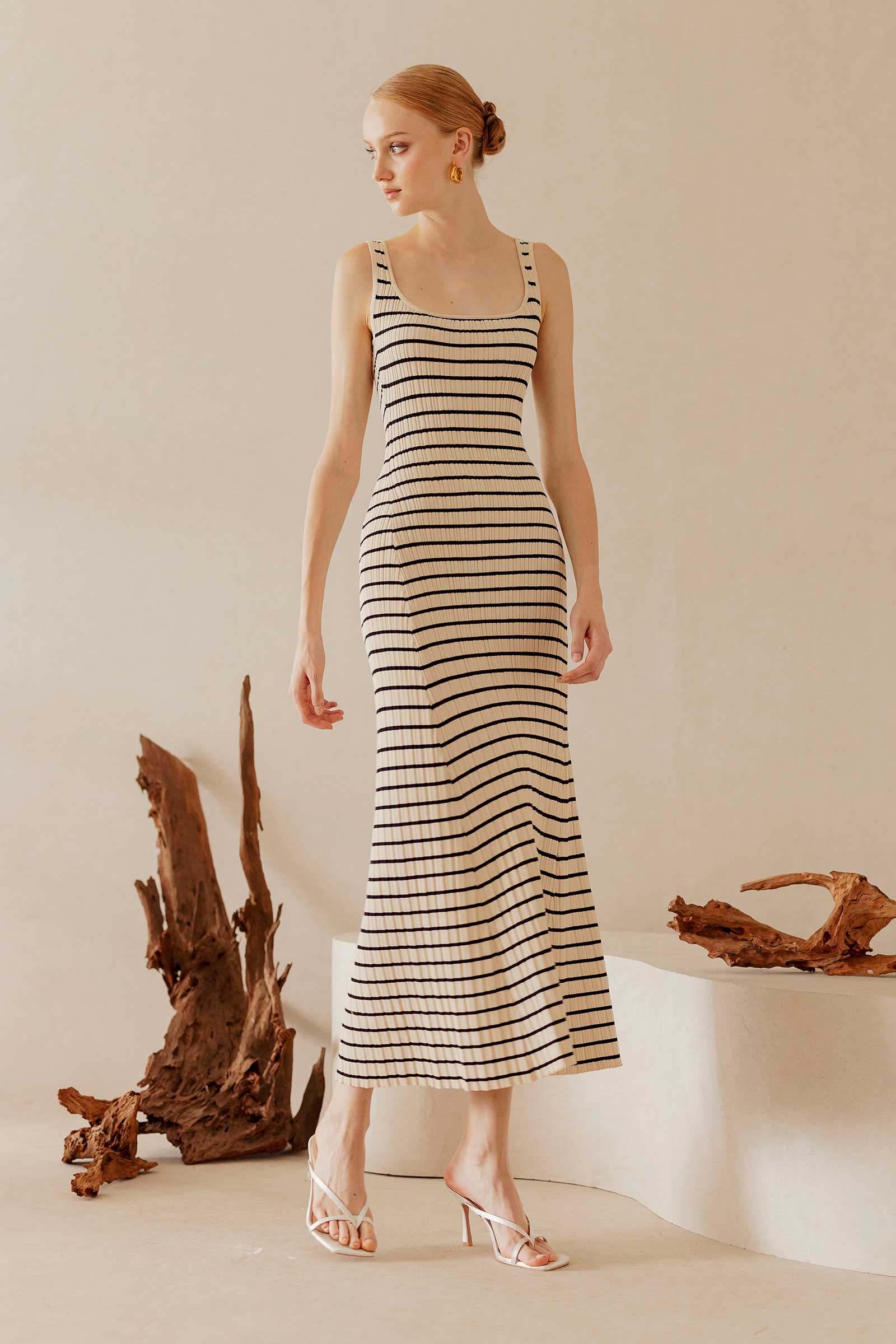 Doses Knit Dress (Rice) - Image 11