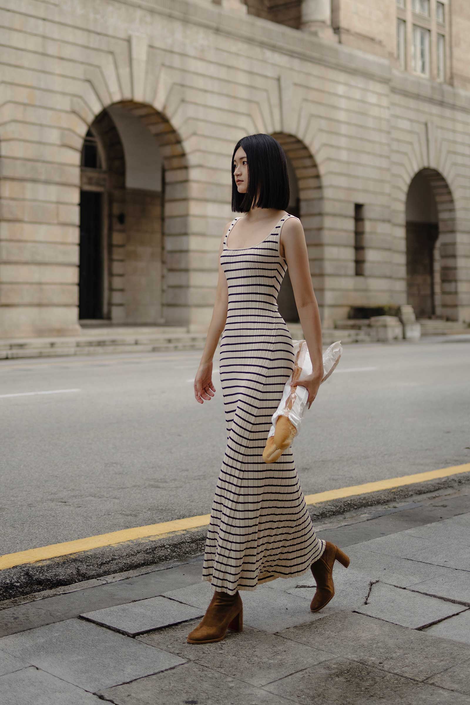 Doses Knit Dress (Rice) - Image 13
