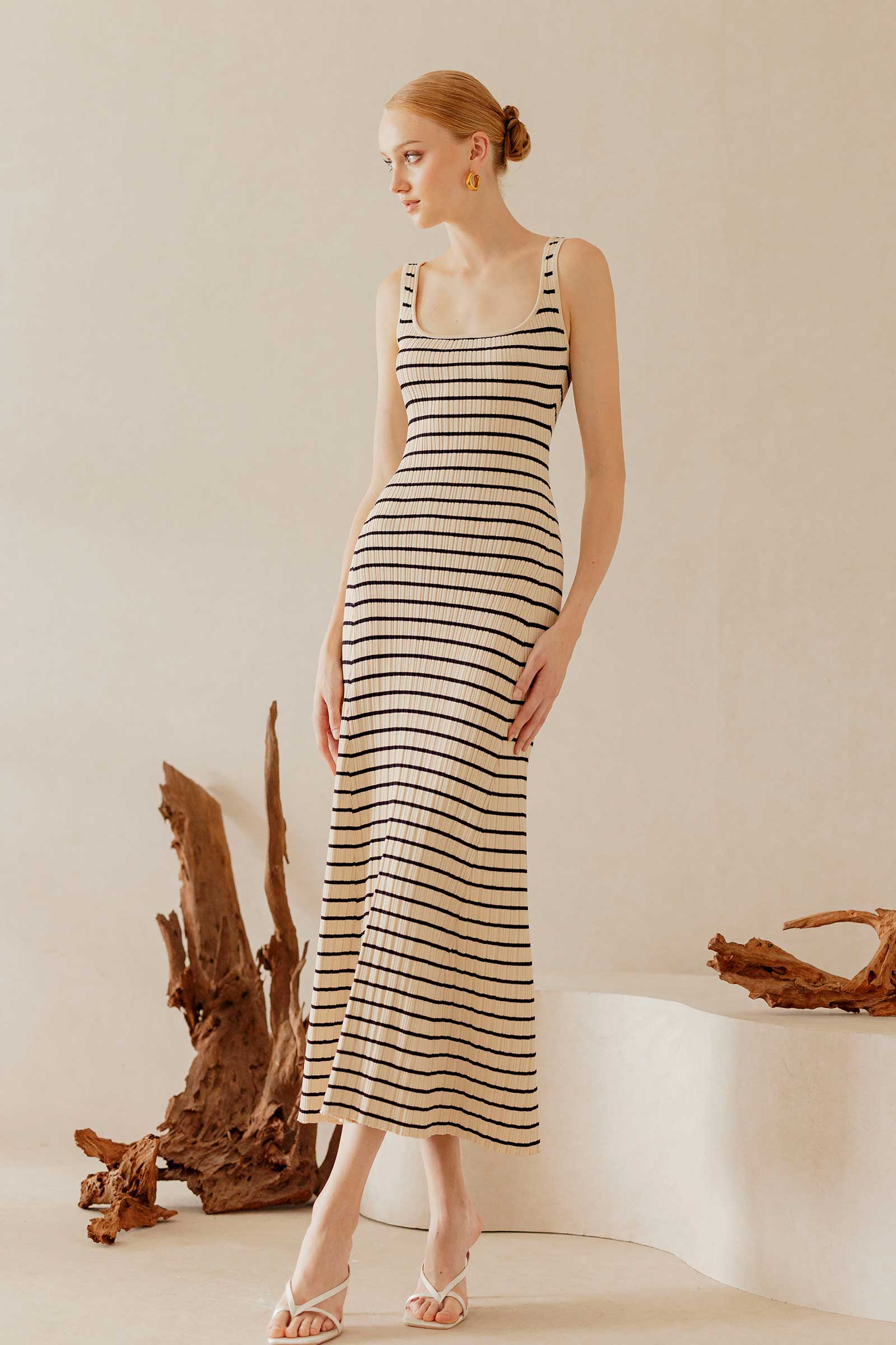 Doses Knit Dress (Rice) - Image 3