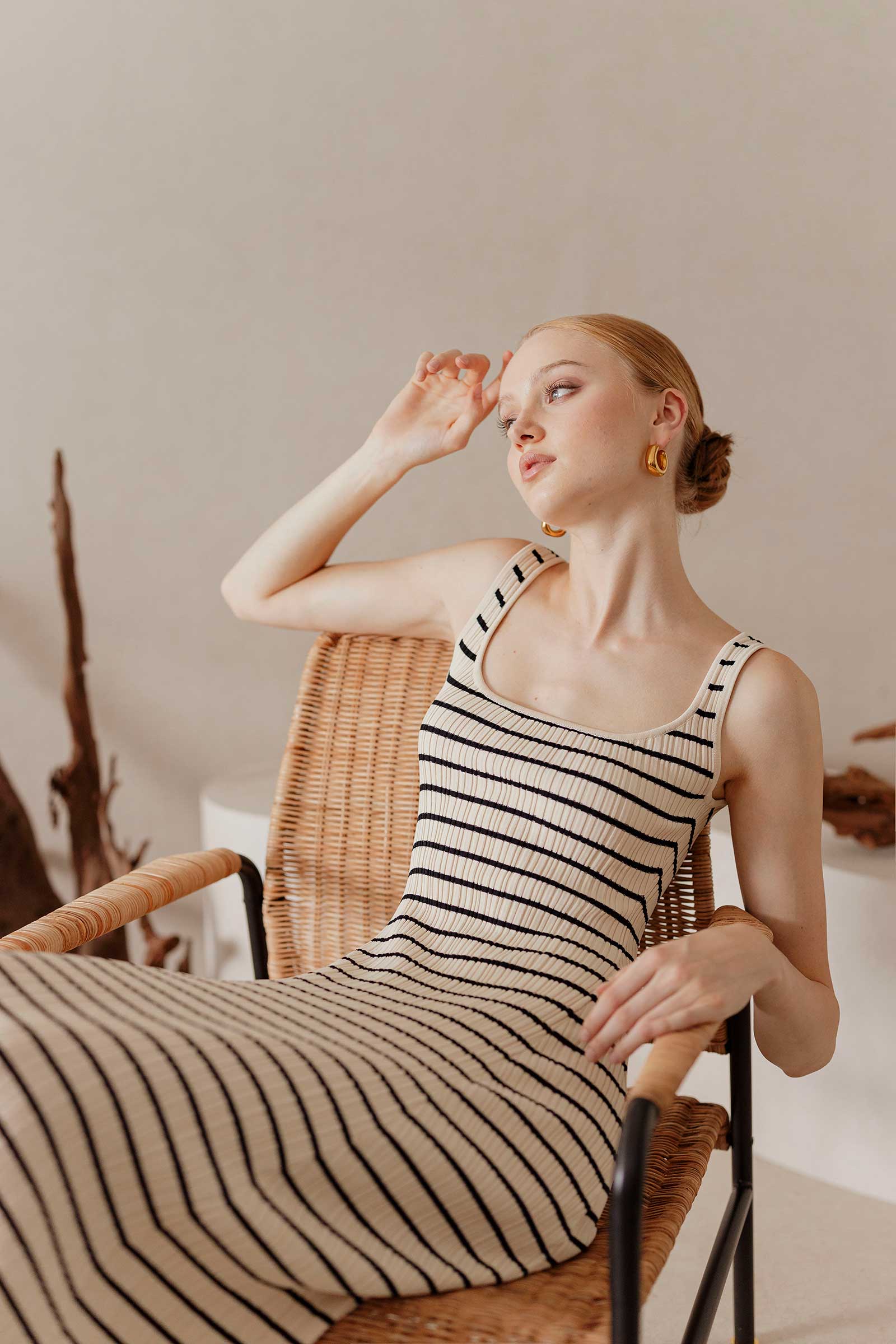 Doses Knit Dress (Rice) - Image 5