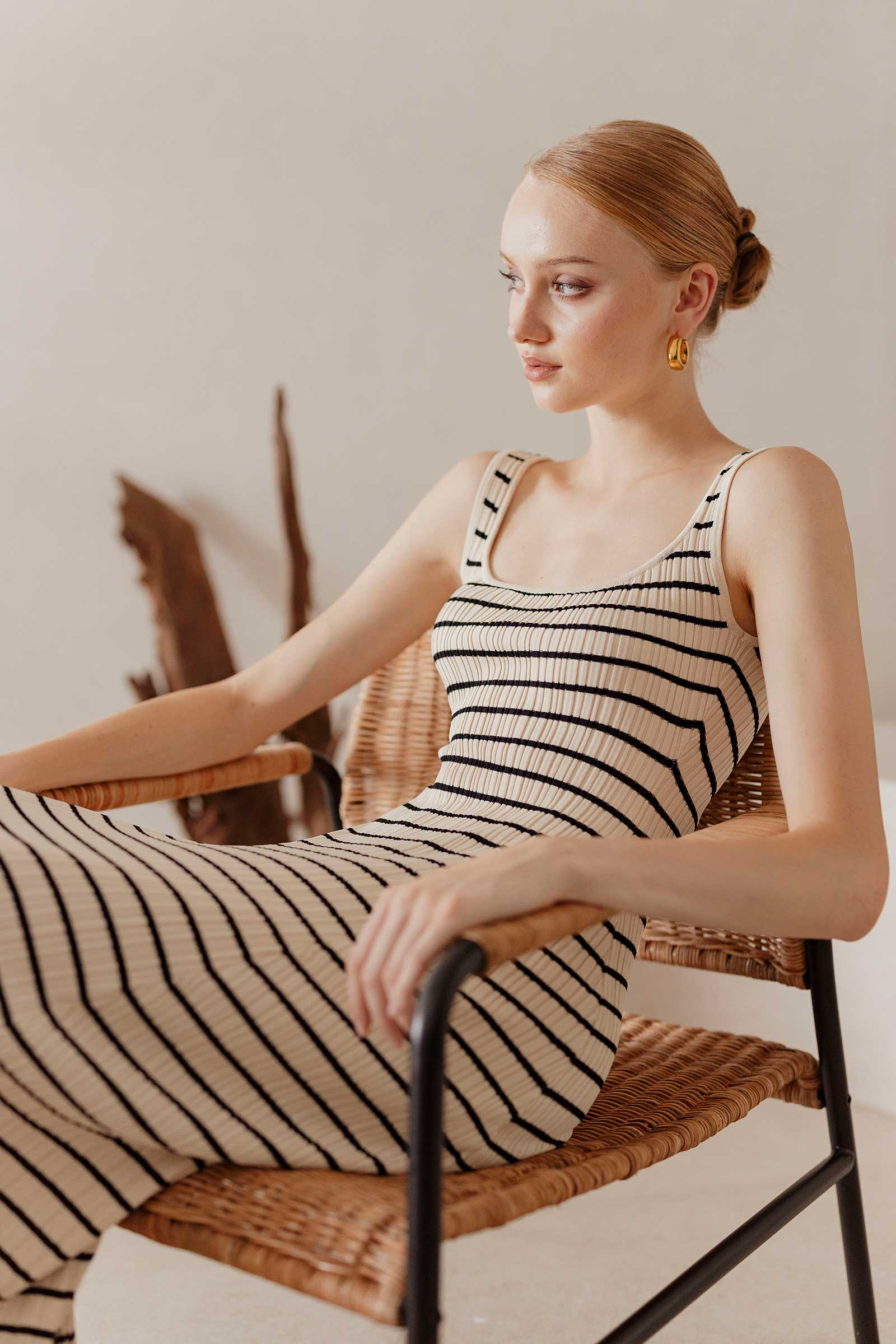 Doses Knit Dress (Rice) - Image 9