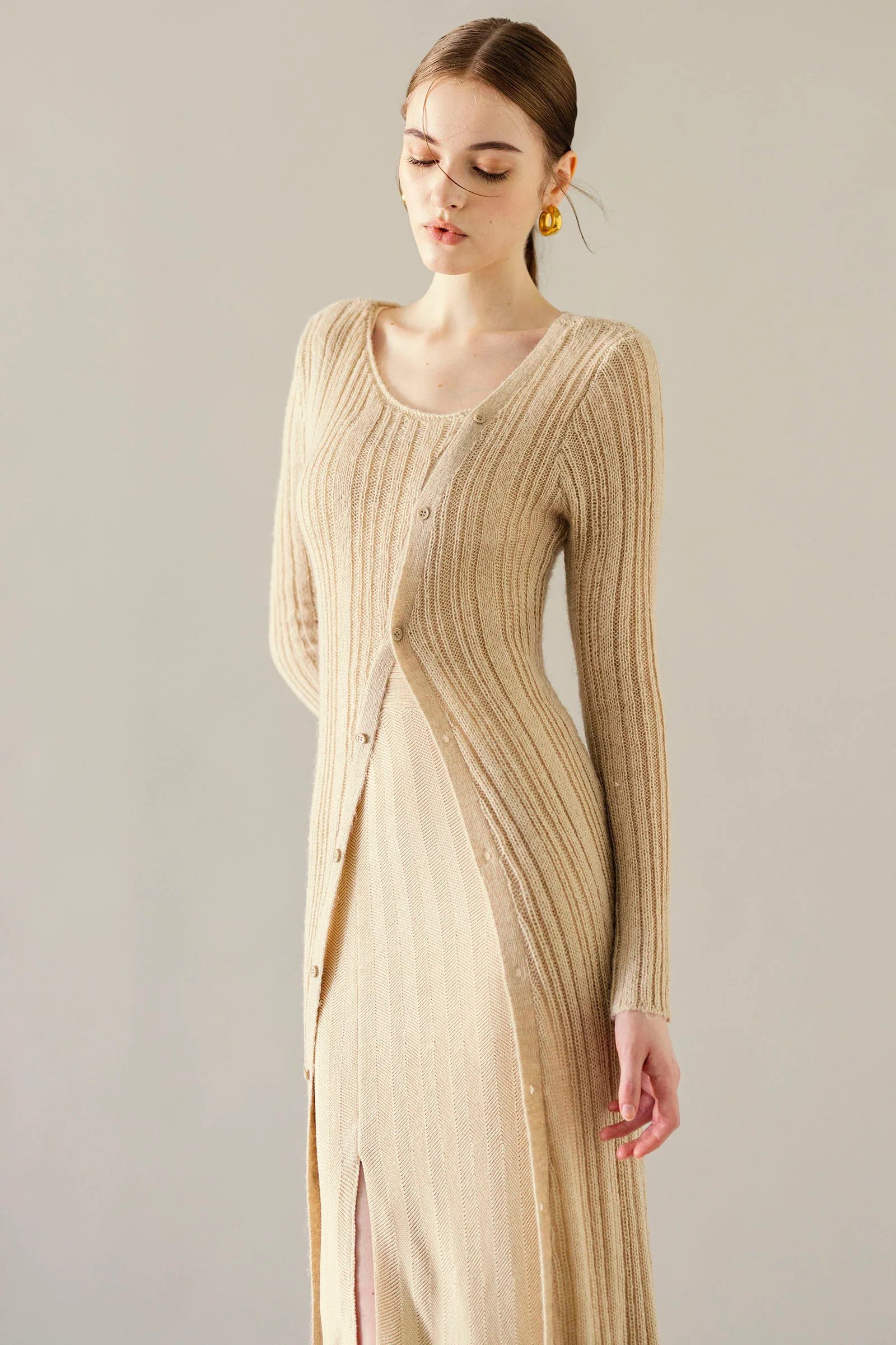 Deau Cardi (Oat) - Image 6