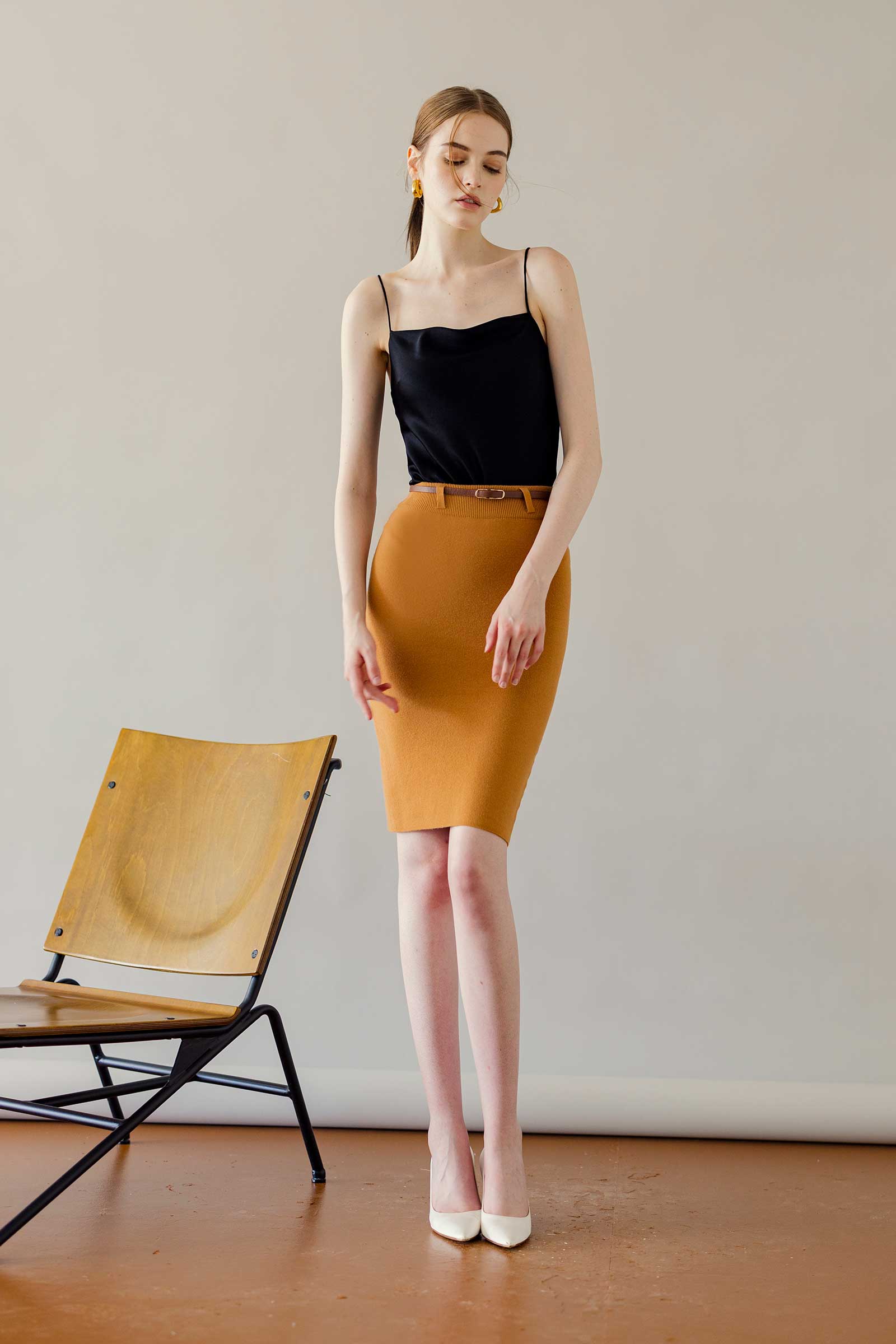 Duvia Skirt (Chesnut) - Image 3