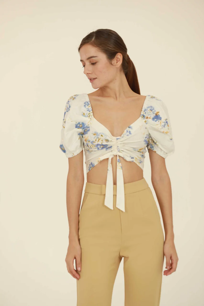 Dirvuta Top (Floral) - Image 2