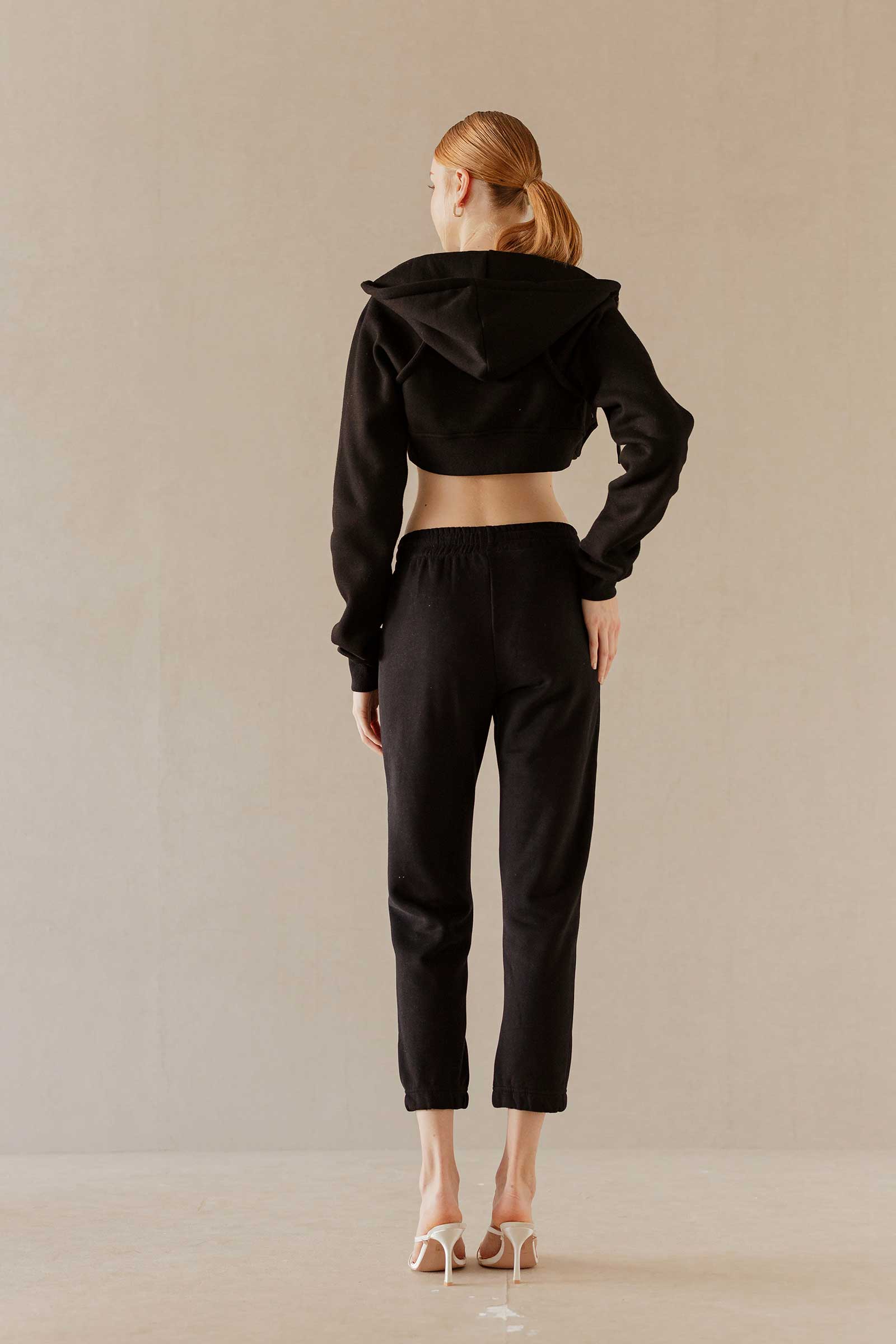 Doliovuy Cropped Jacket (Black) - Image 6