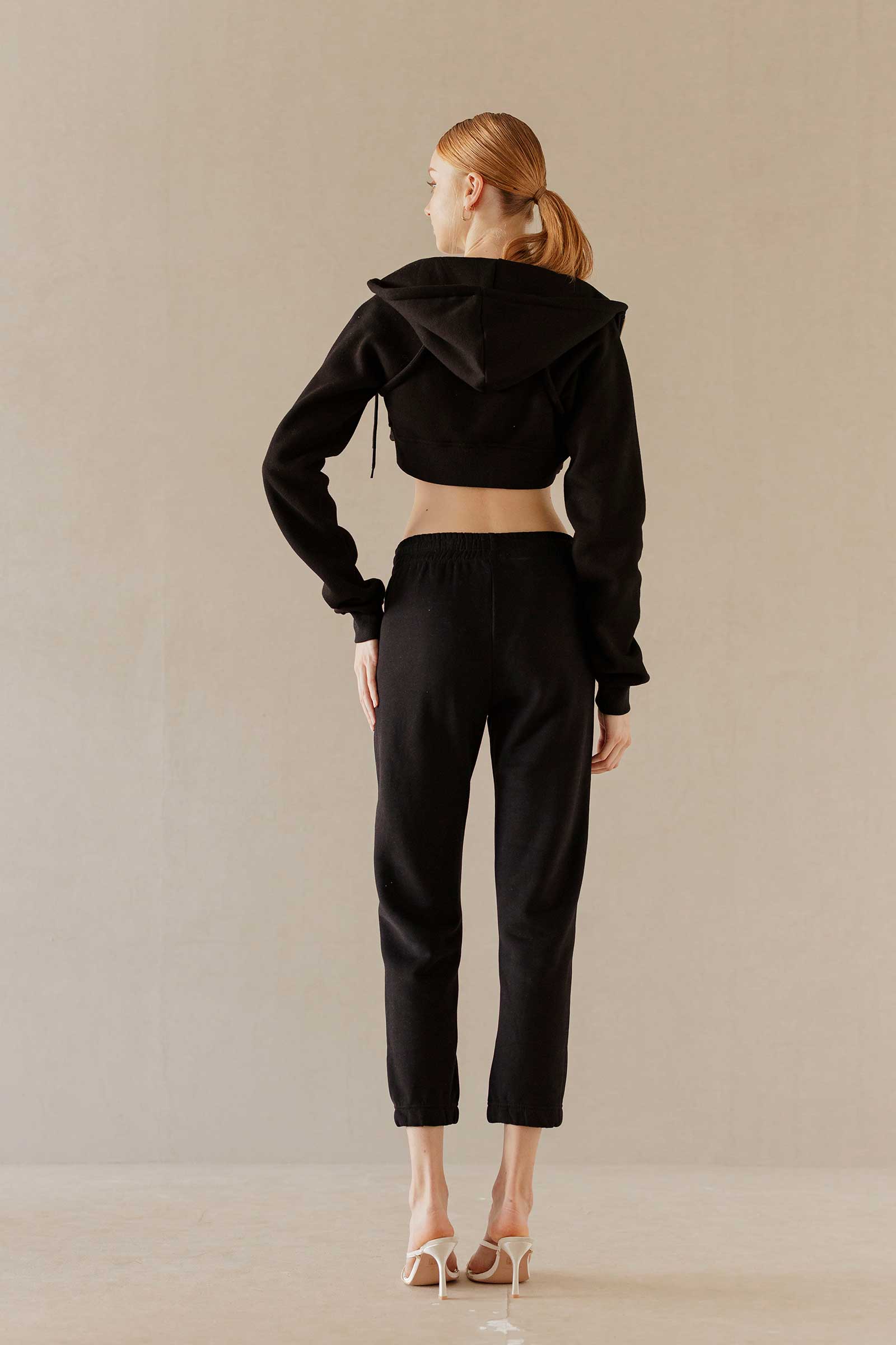 Doliovuy Cropped Jacket (Black) - Image 8
