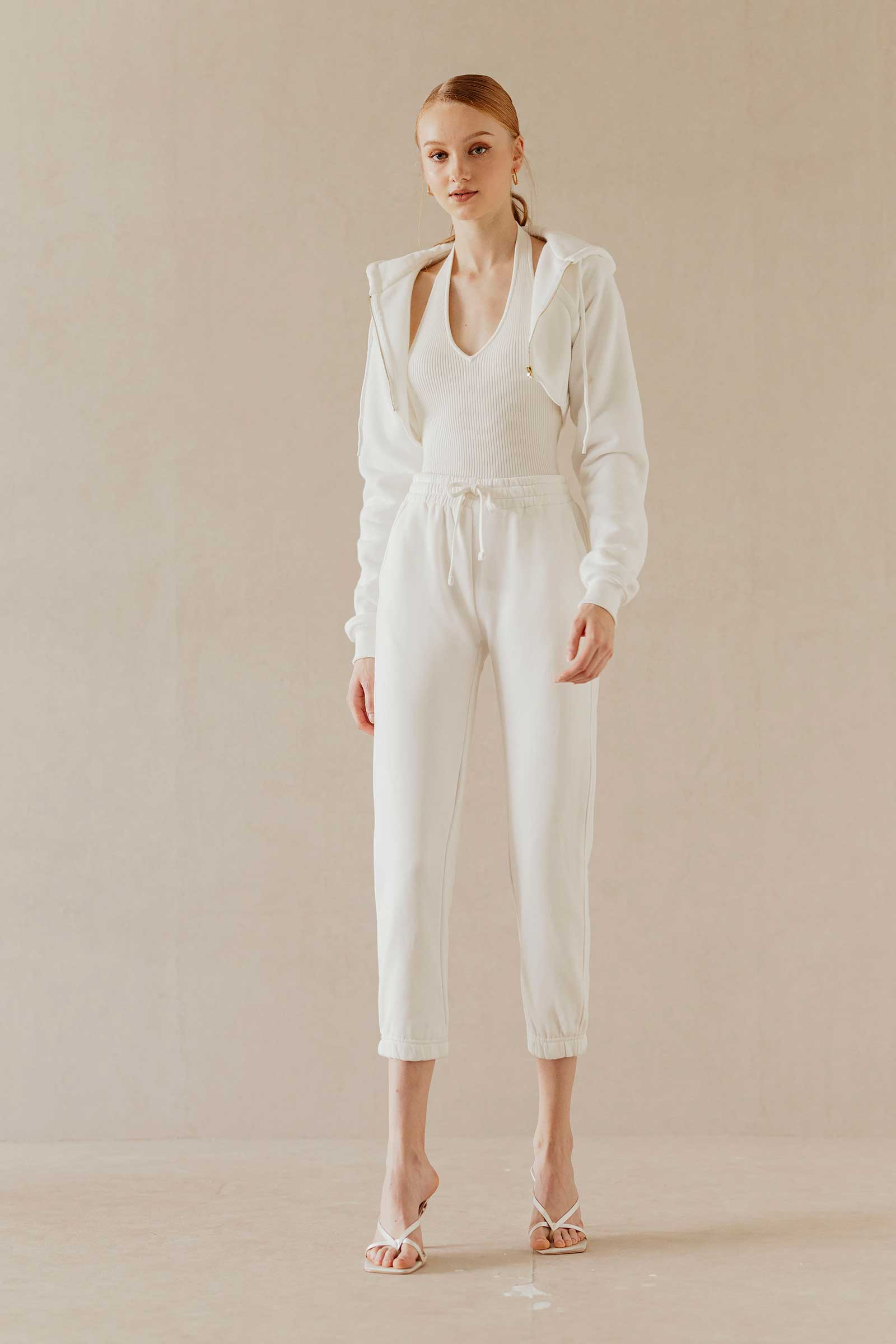 Doliovuy Cropped Jacket (White) - Image 6