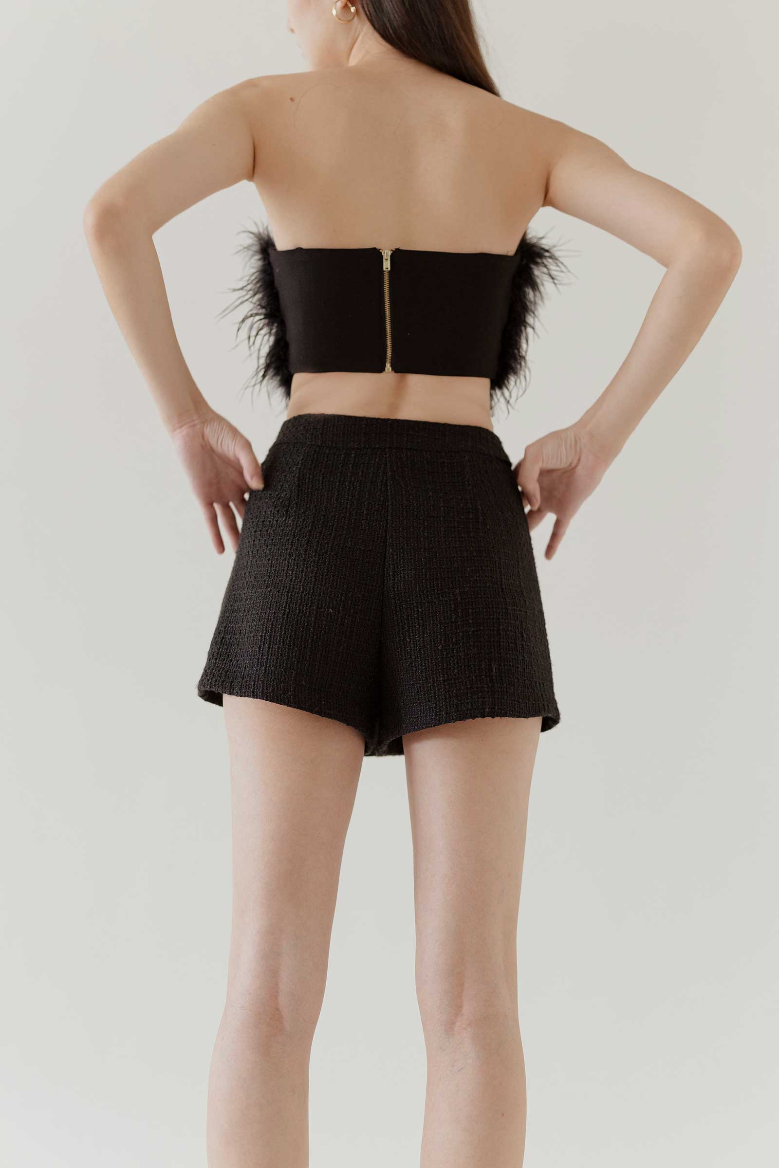 Doziefior Skort Pants (Black) - Image 7