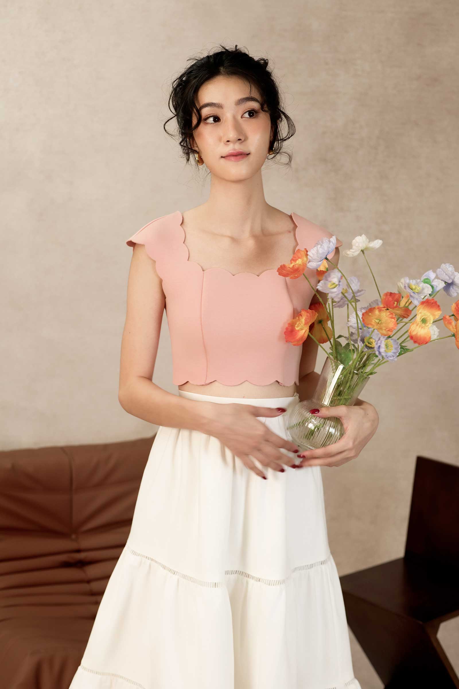 Dakiov Skirt (White) - Image 6