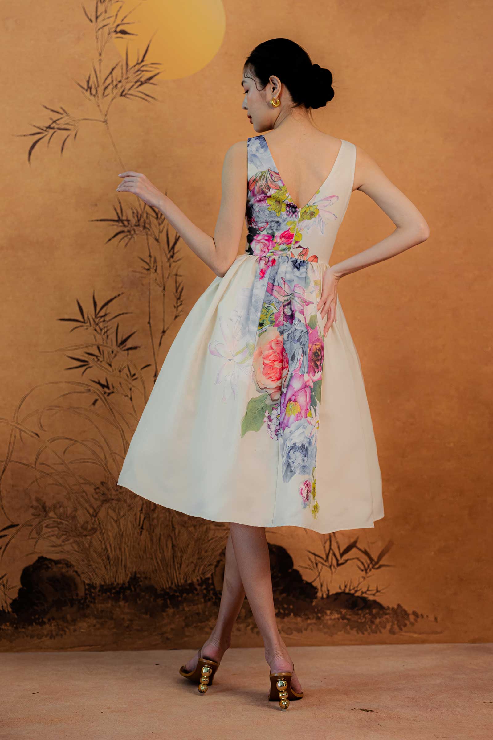 Xue Ni Dress (Floral) - Image 5