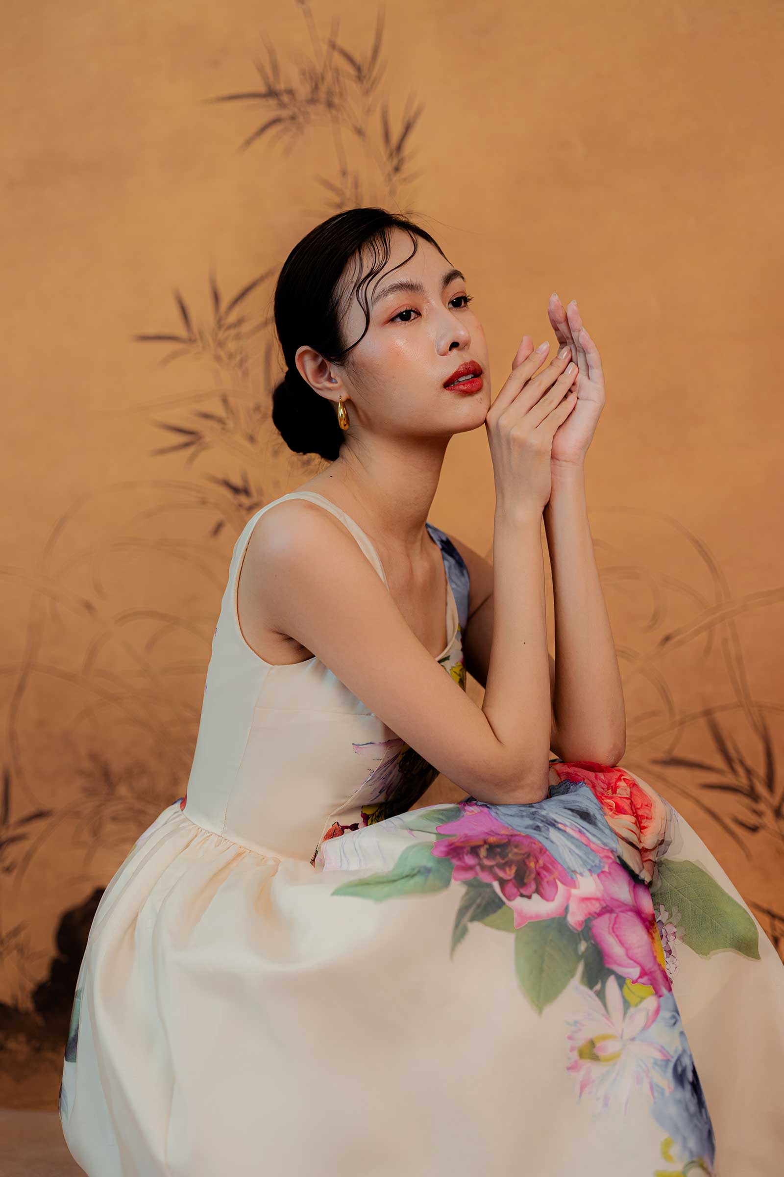 Xue Ni Dress (Floral) - Image 6