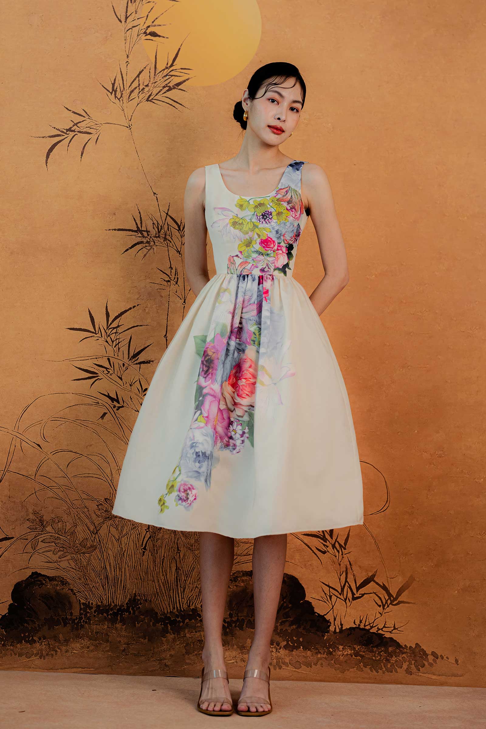 Xue Ni Dress (Floral) - Image 7
