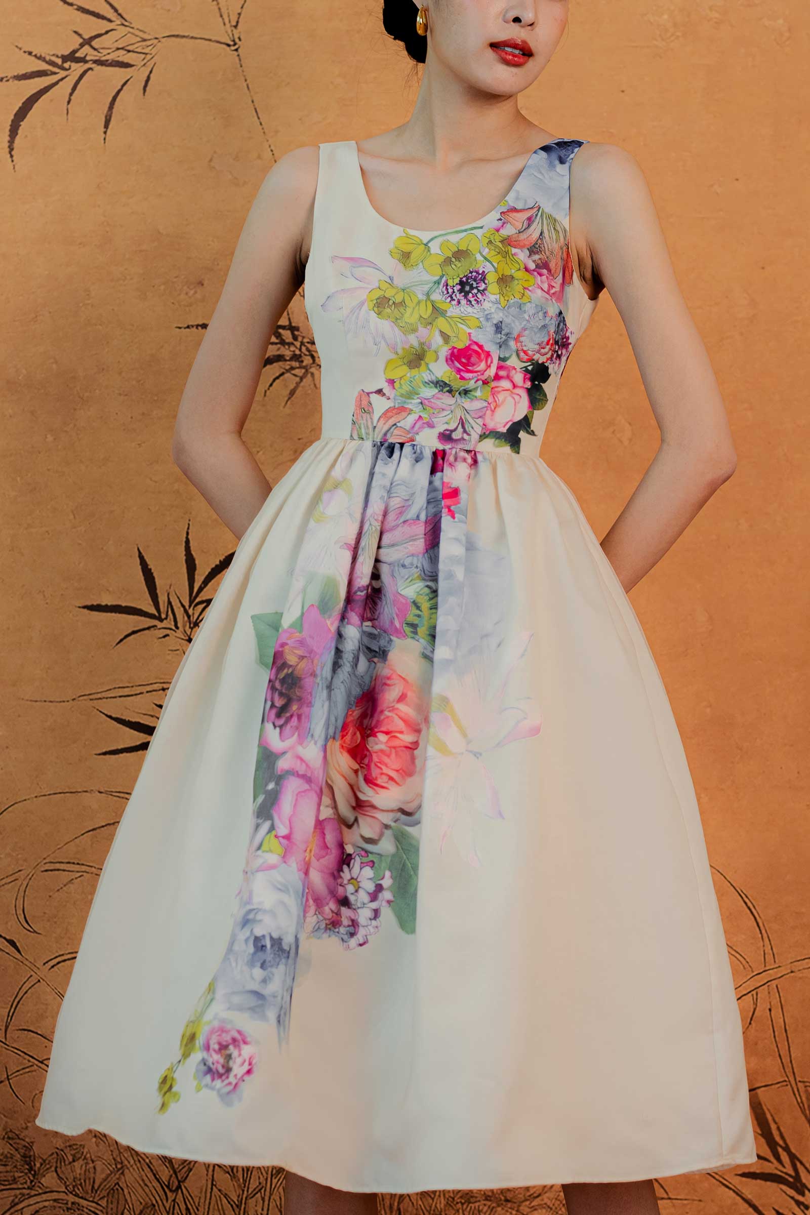 Xue Ni Dress (Floral) - Image 8