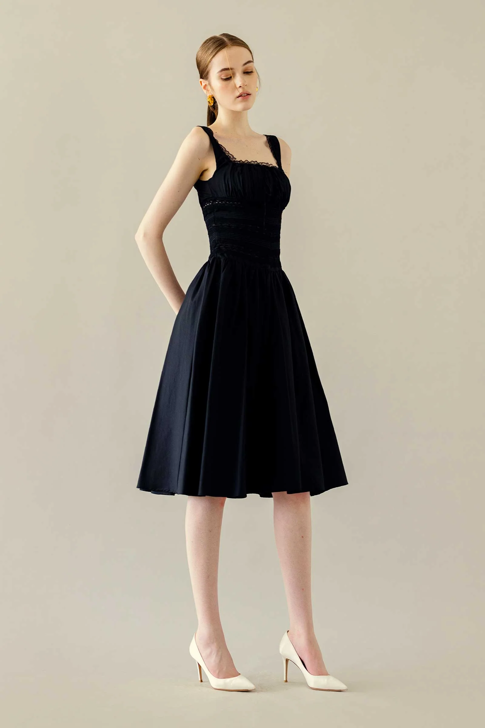 Dacese Dress (Black) - Image 11