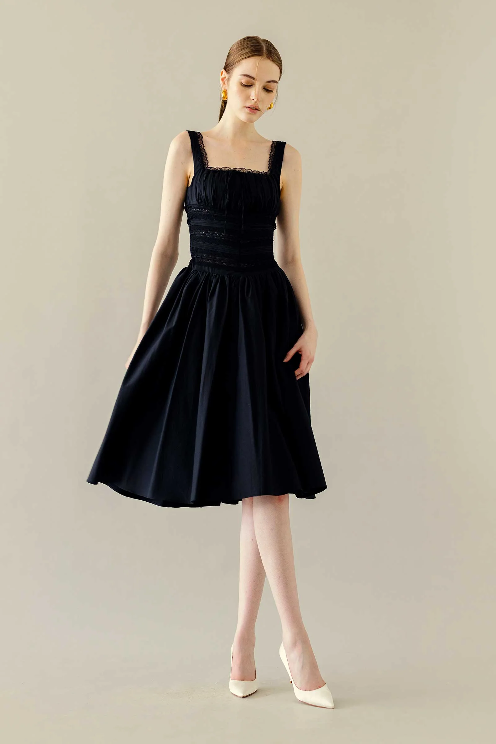 Dacese Dress (Black) - Image 12