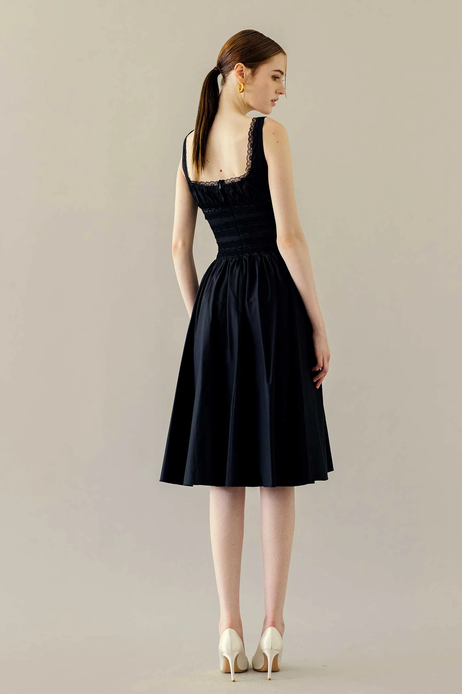 Dacese Dress (Black) - Image 8