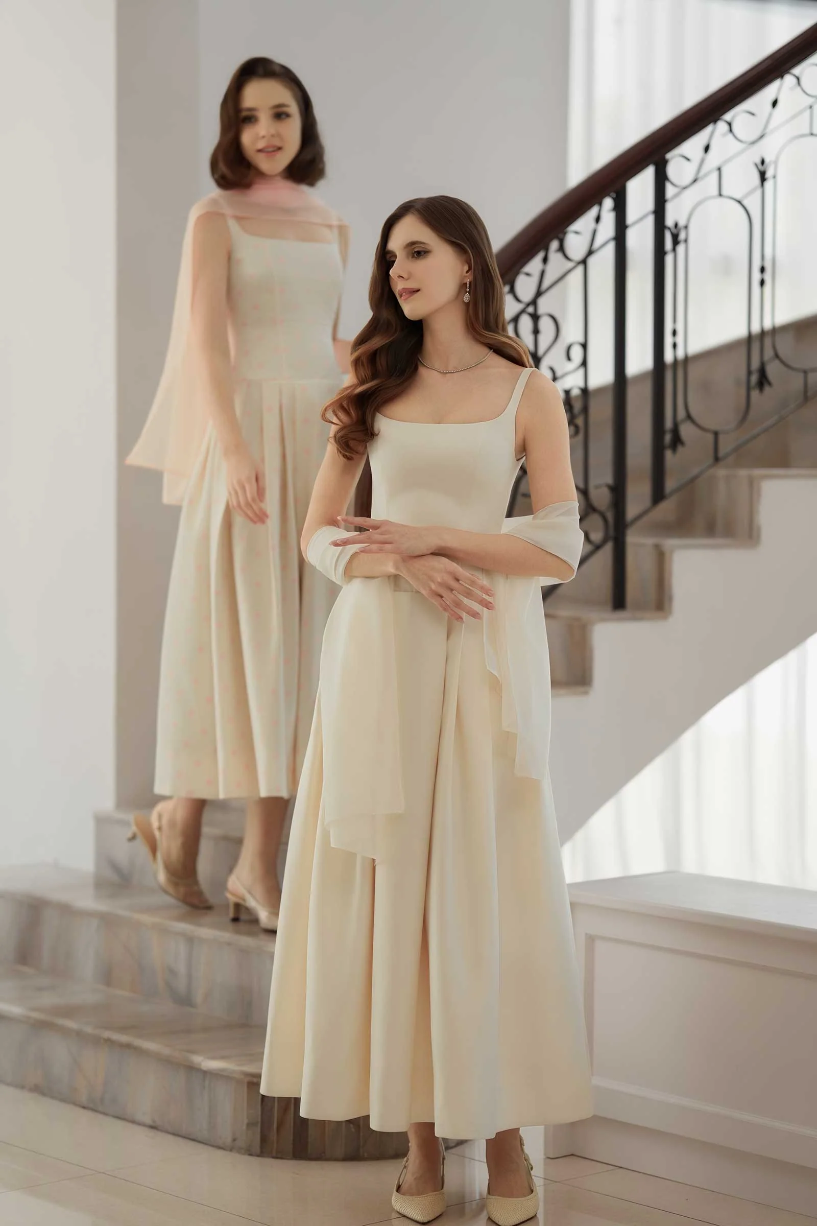 Althea Dress (Cream) - Image 16