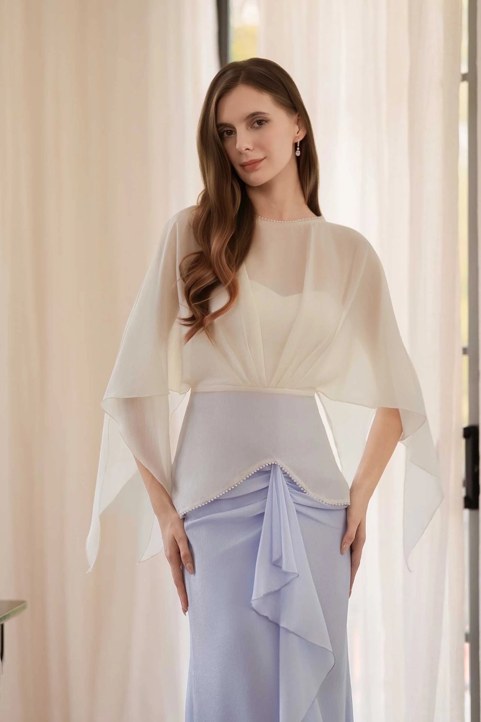 Aveline Kebaya Set (Cream) - Image 14
