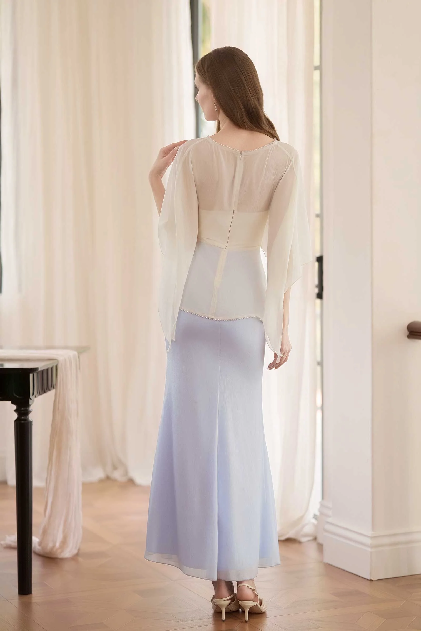 Aveline Kebaya Set (Cream) - Image 5