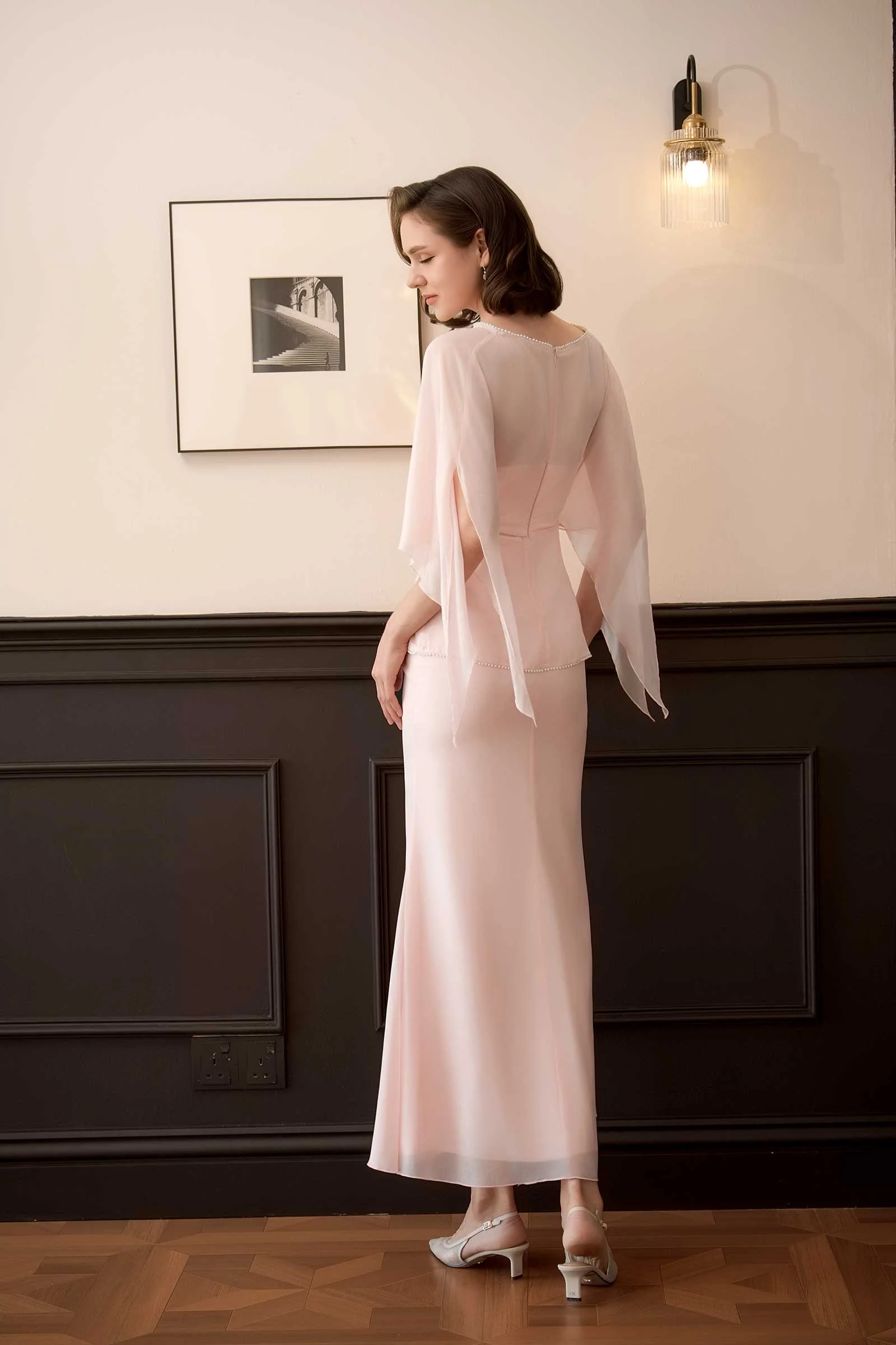 Aveline Kebaya Top (Pink) - Image 13