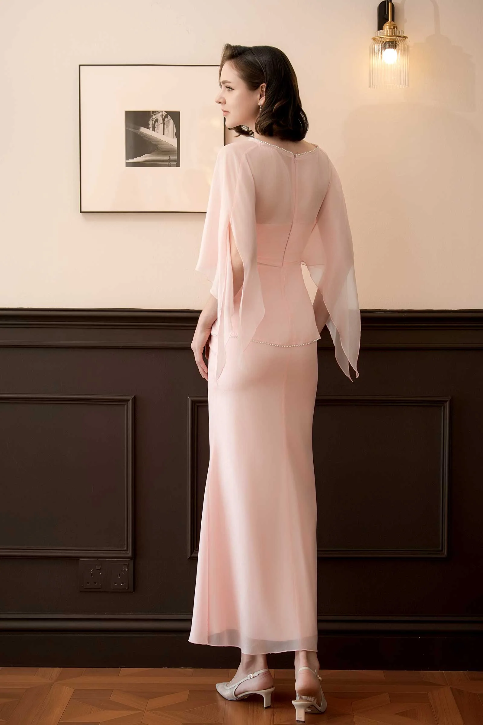 Aveline Kebaya Top (Pink) - Image 14