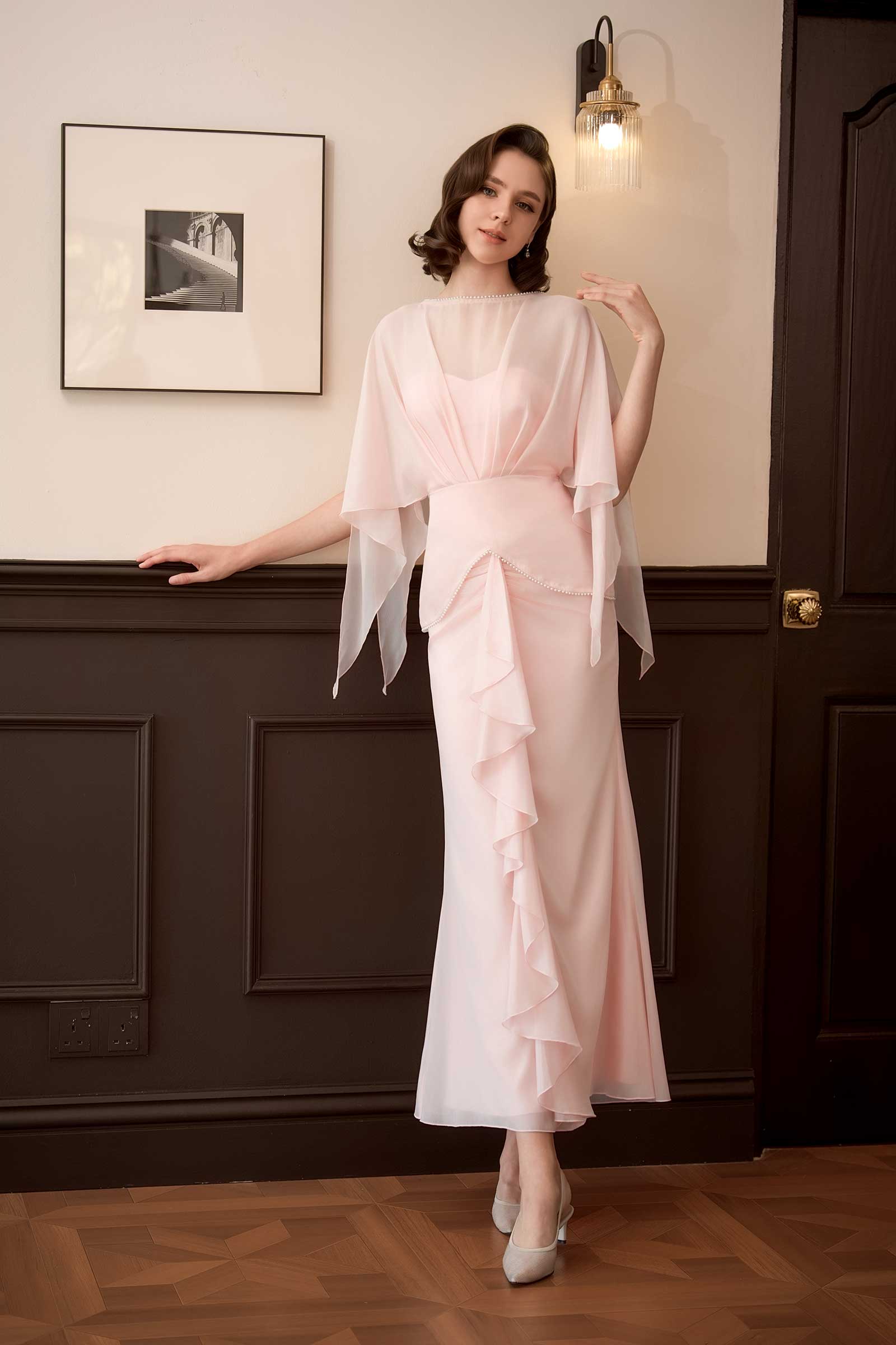 Aveline Kebaya Top (Pink) - Image 16
