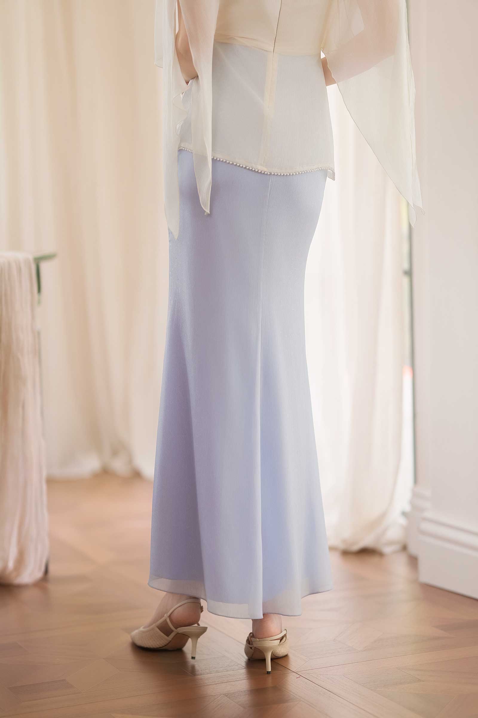 Aveline Skirt (Blue) - Image 7