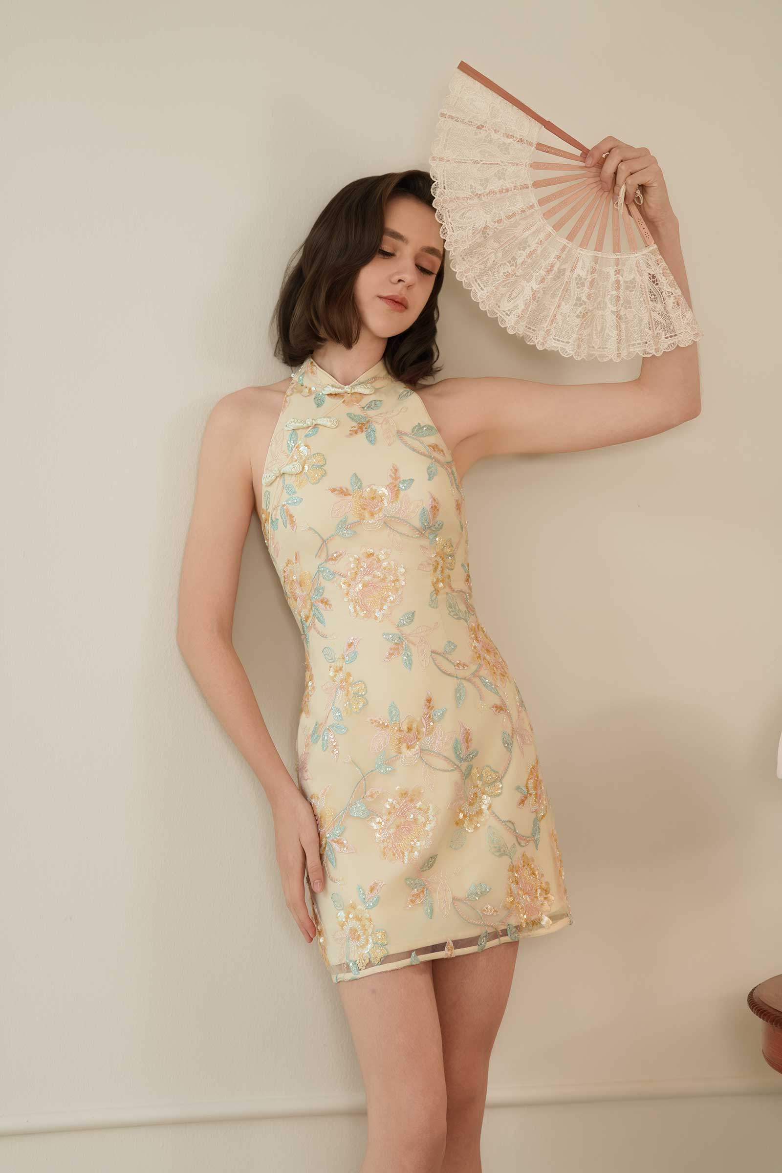 Bella Qipao (Champagne) - Image 11