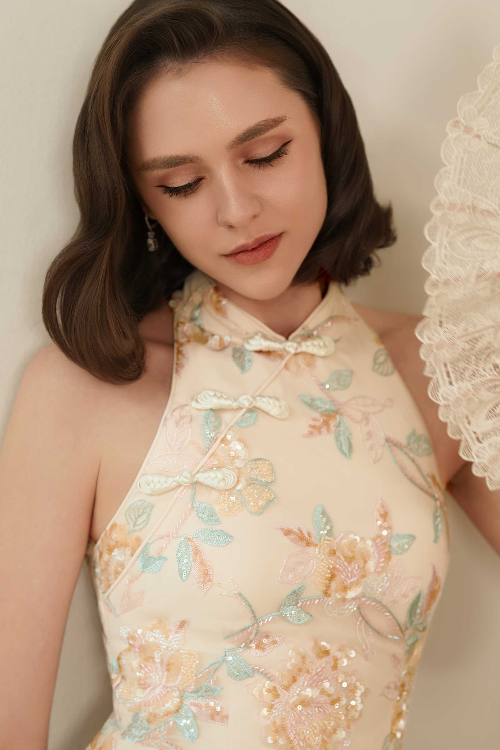 Bella Qipao (Champagne) - Image 16