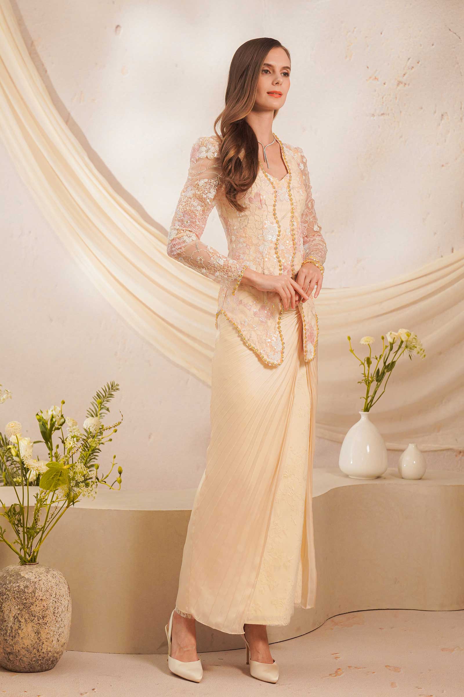 Bidadari Kebaya Set (Pink) - Image 8