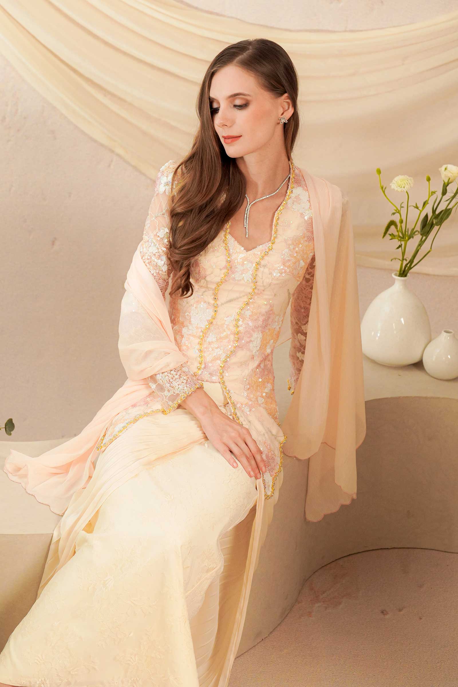 Bidadari Kebaya Set (Pink) - Image 9