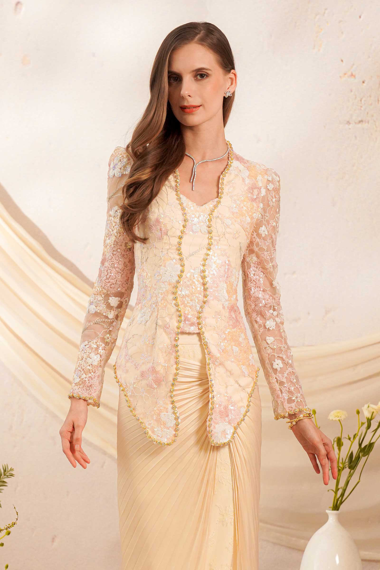 Bidadari Kebaya Set (Pink) - Image 10