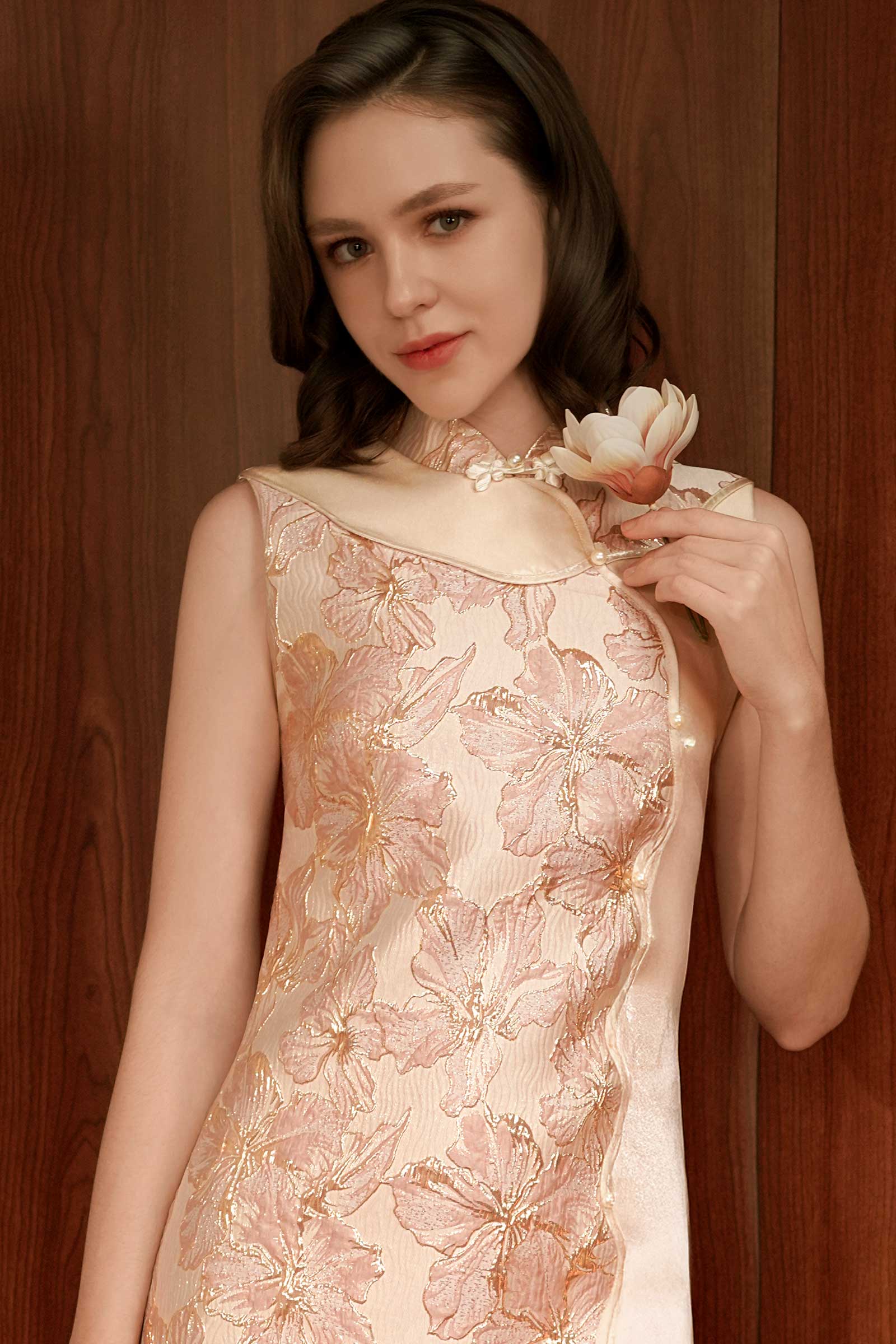 Blossom Qipao (Pink) - Image 11