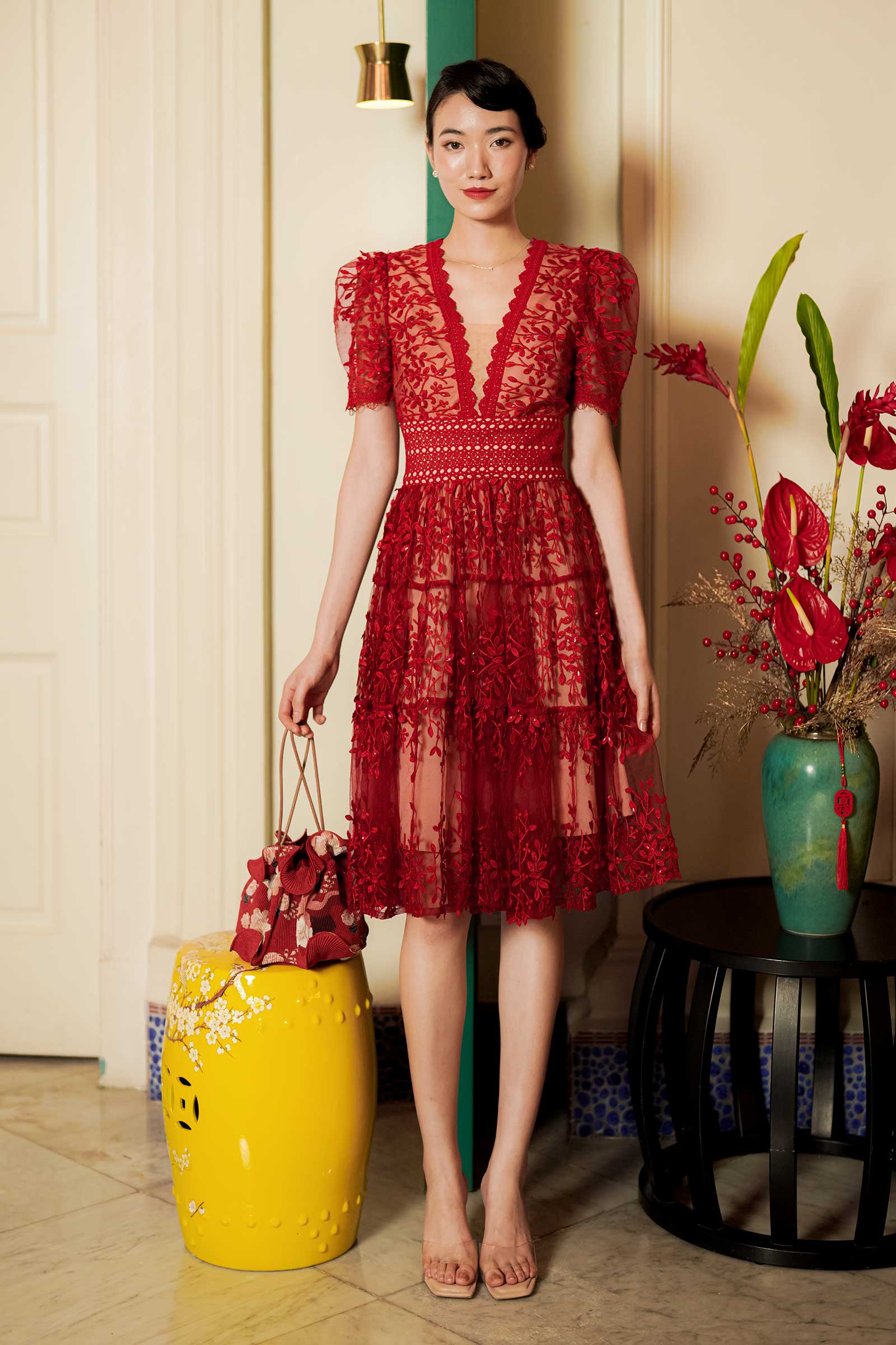 Xiu Wen (Maroon) - Image 10