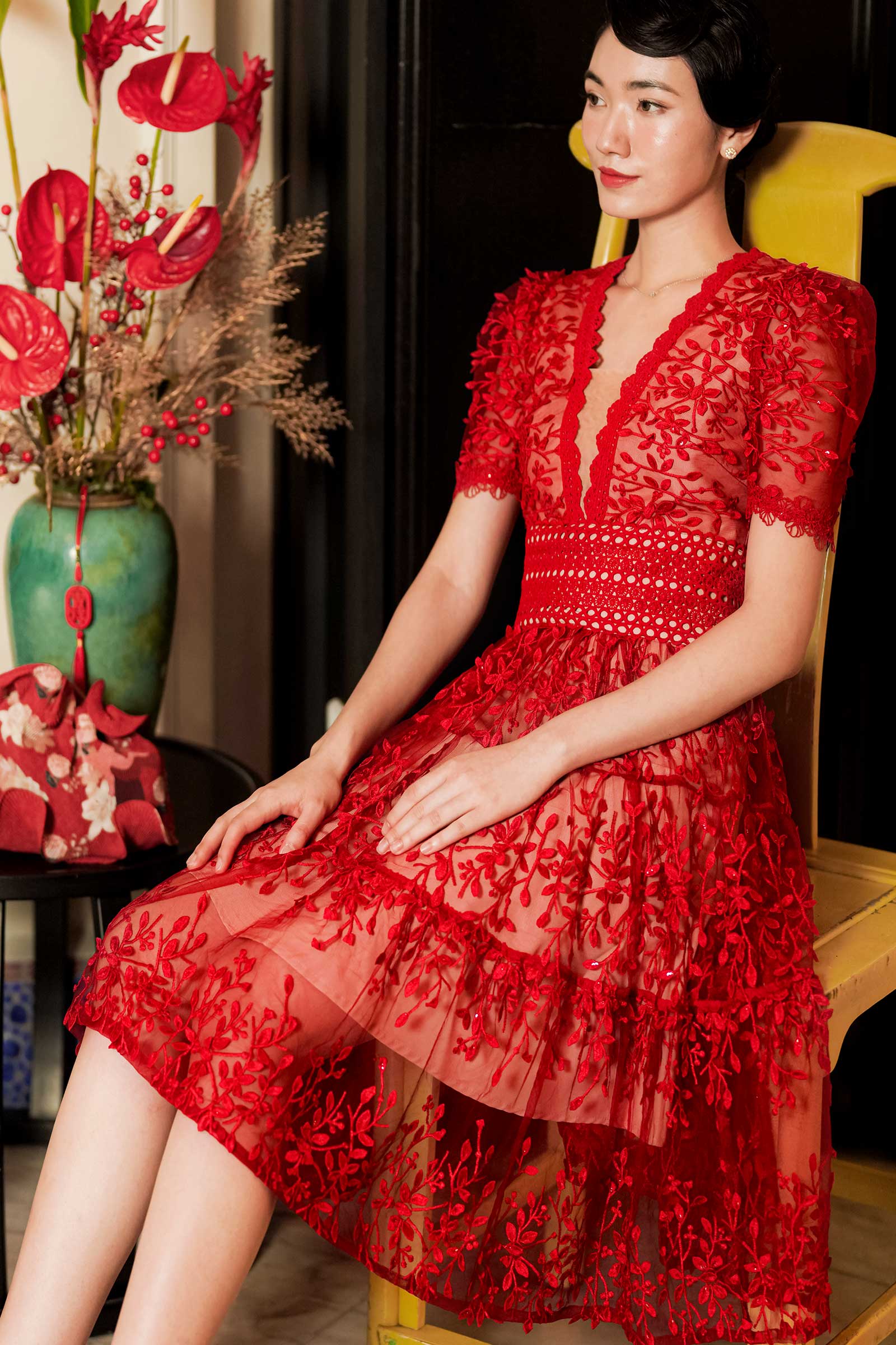 Xiu Wen (Maroon) - Image 11