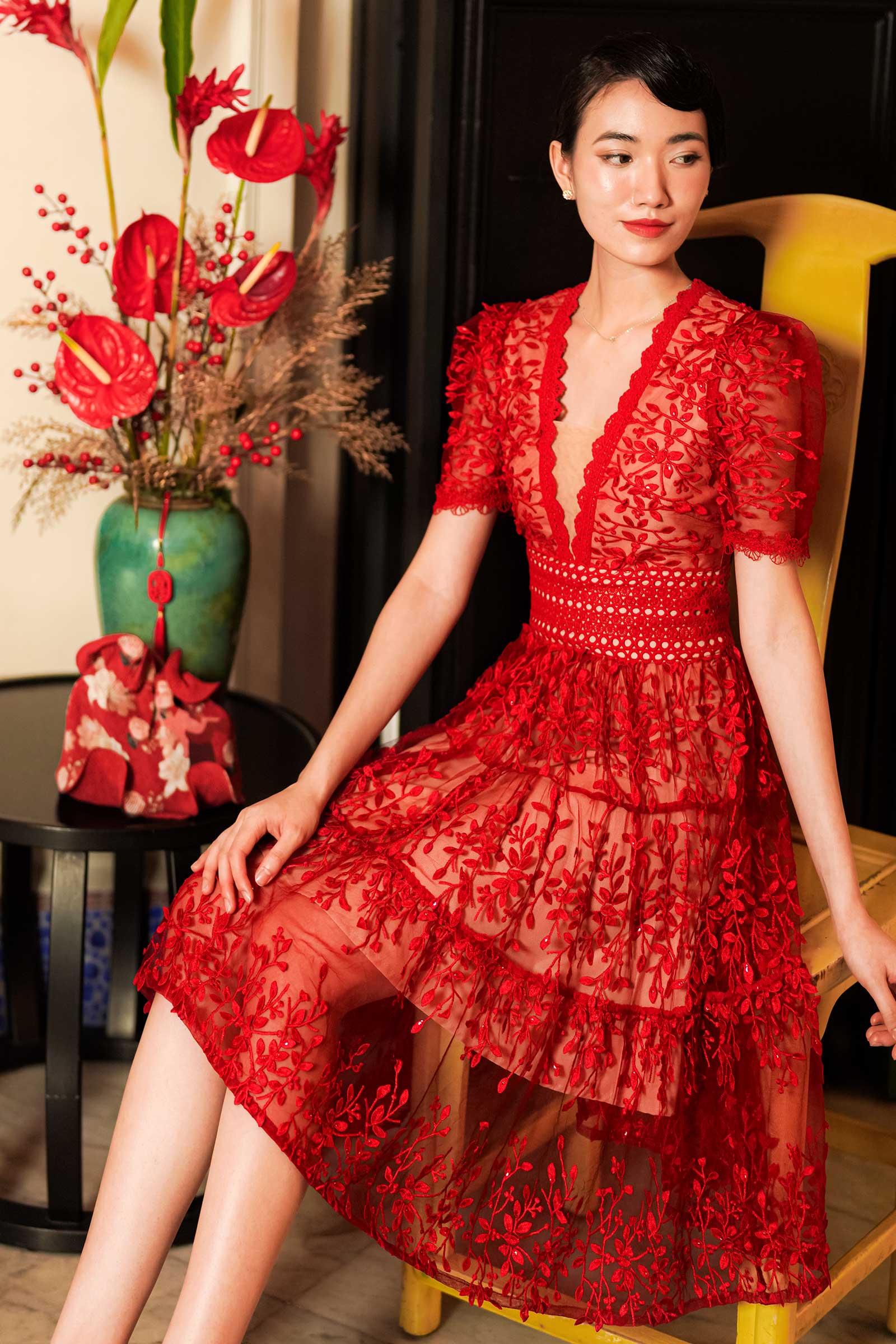 Xiu Wen (Maroon) - Image 6