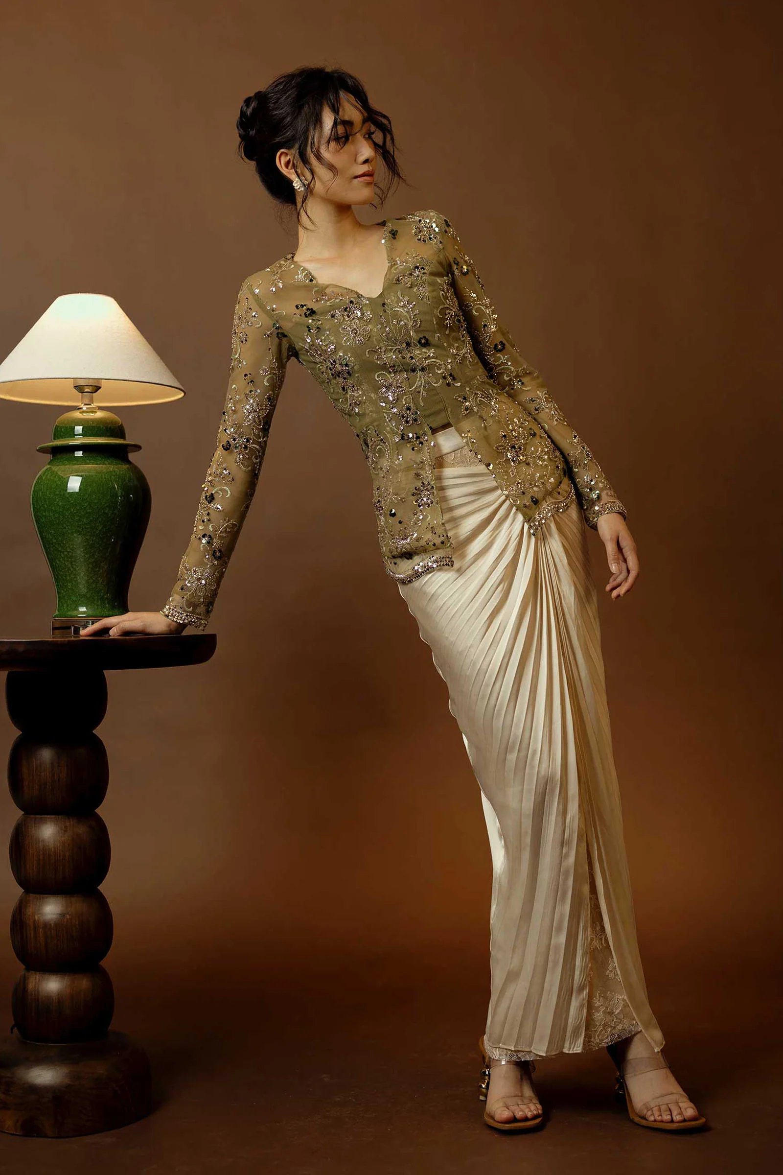 Lara Skirt (Champagne) - Image 11