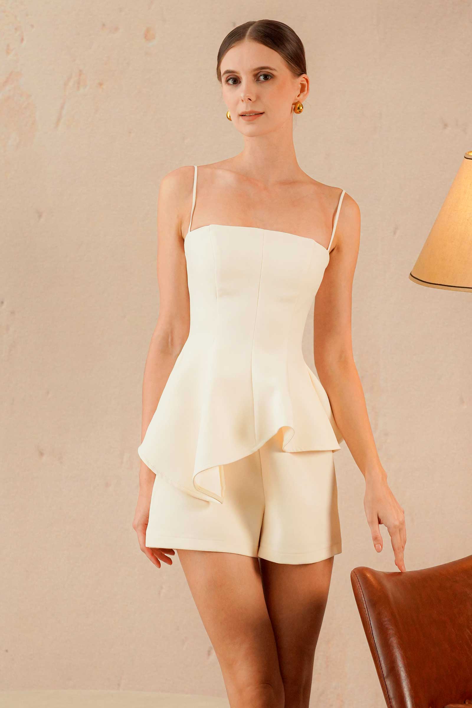 Dourix Romper (Cream) - Image 6