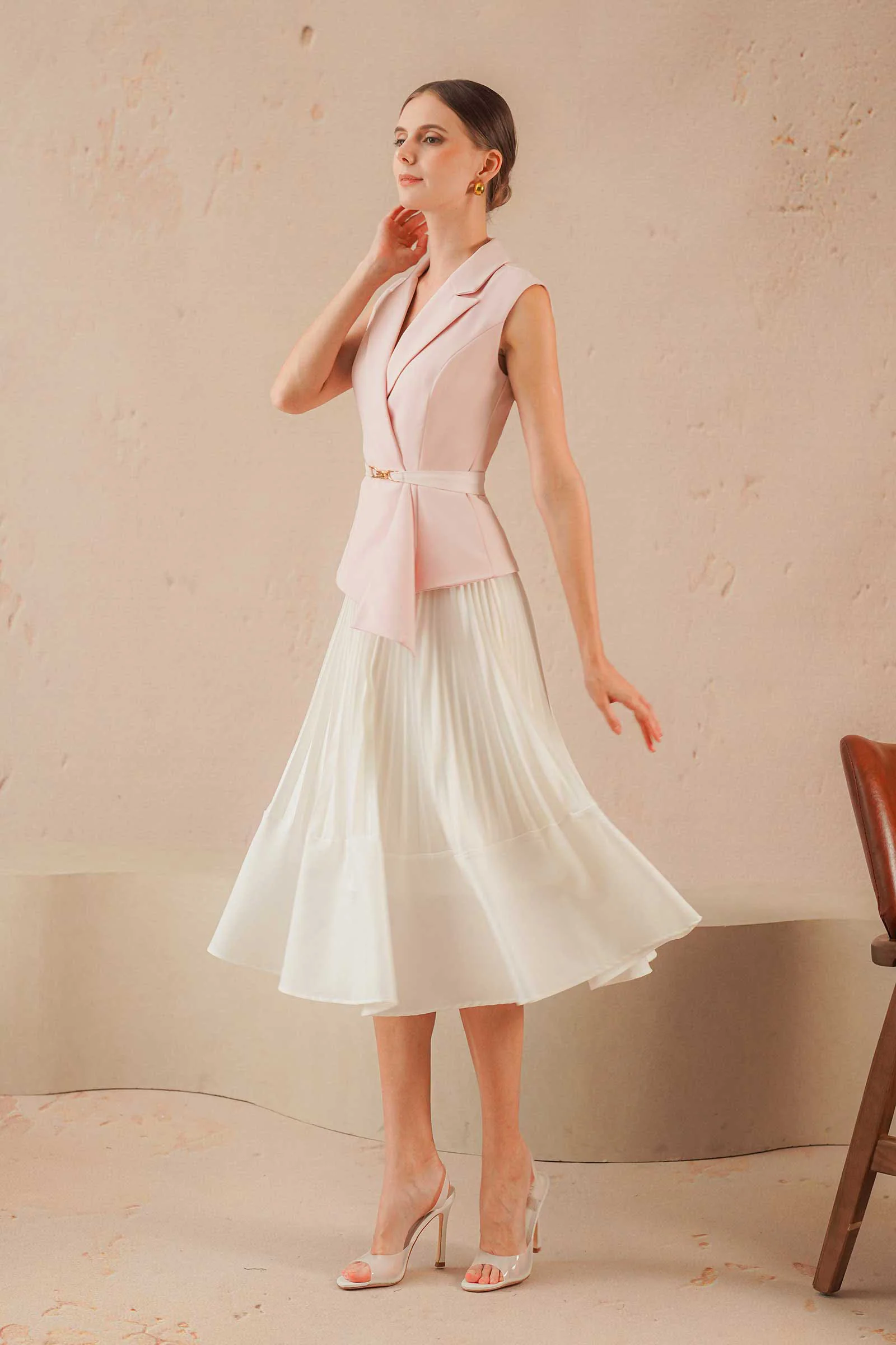Dalier Dress (Pink) - Image 7