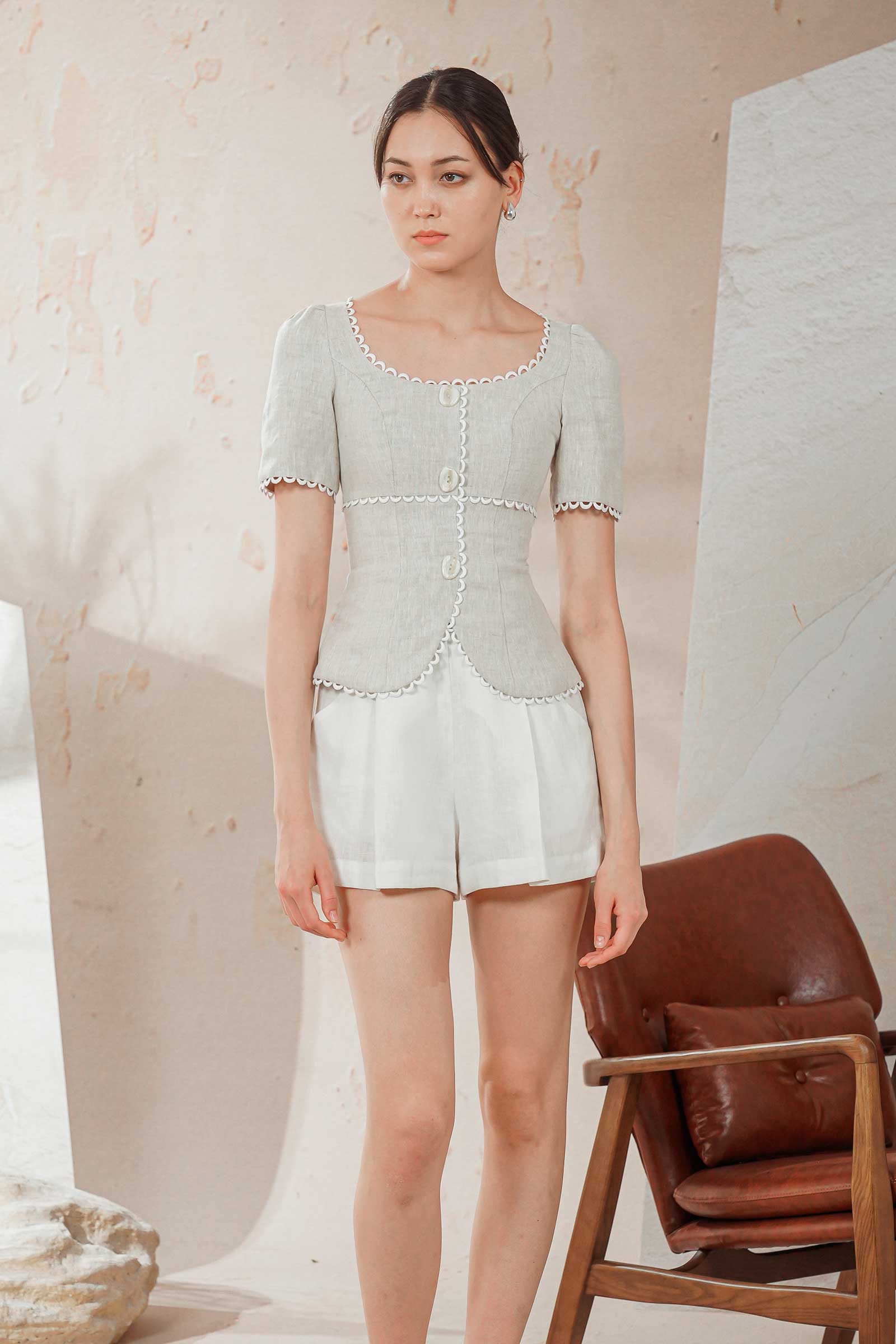Disveu Romper (Linen) - Image 9