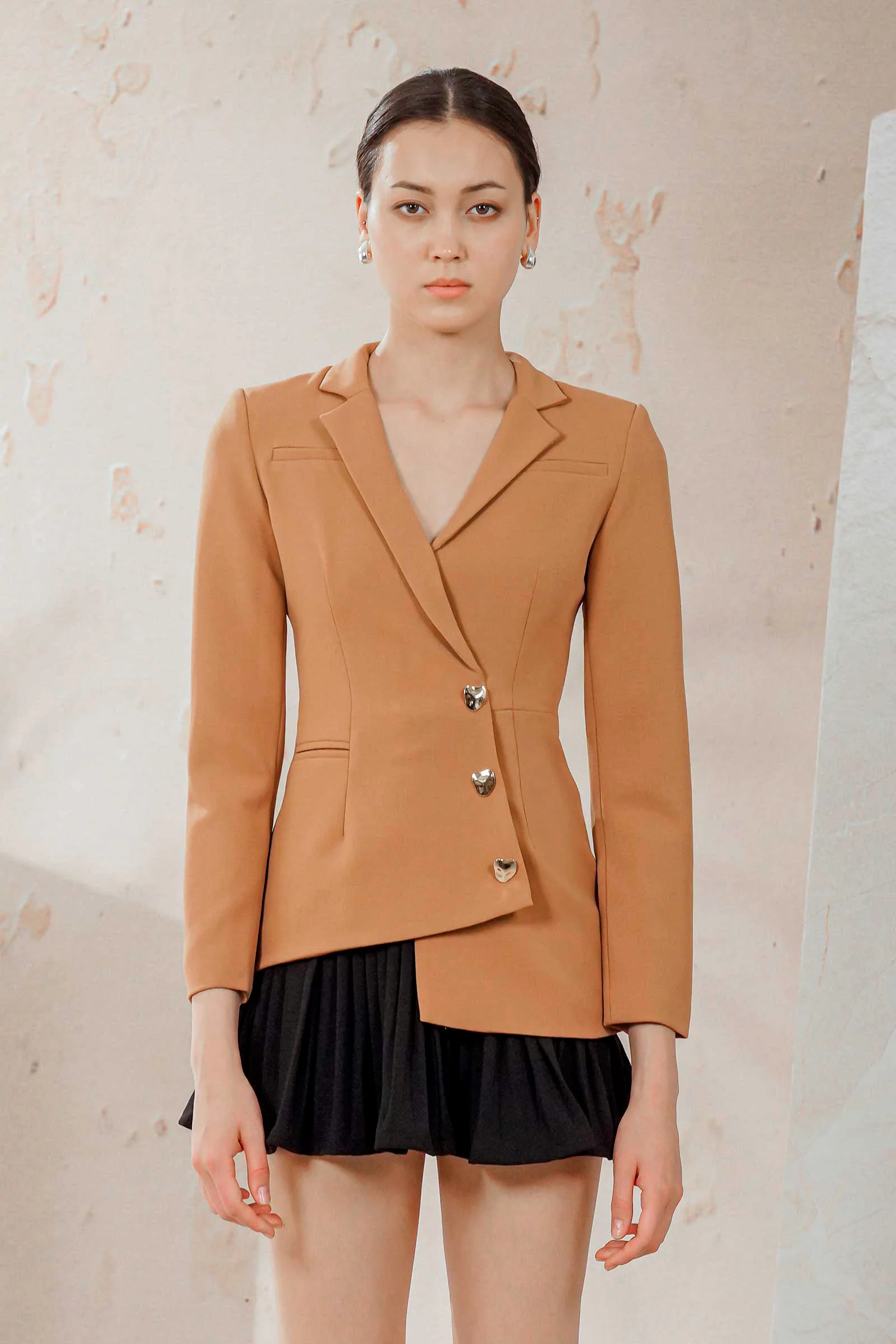 Danya Blazer Romper (Ochre) - Image 6