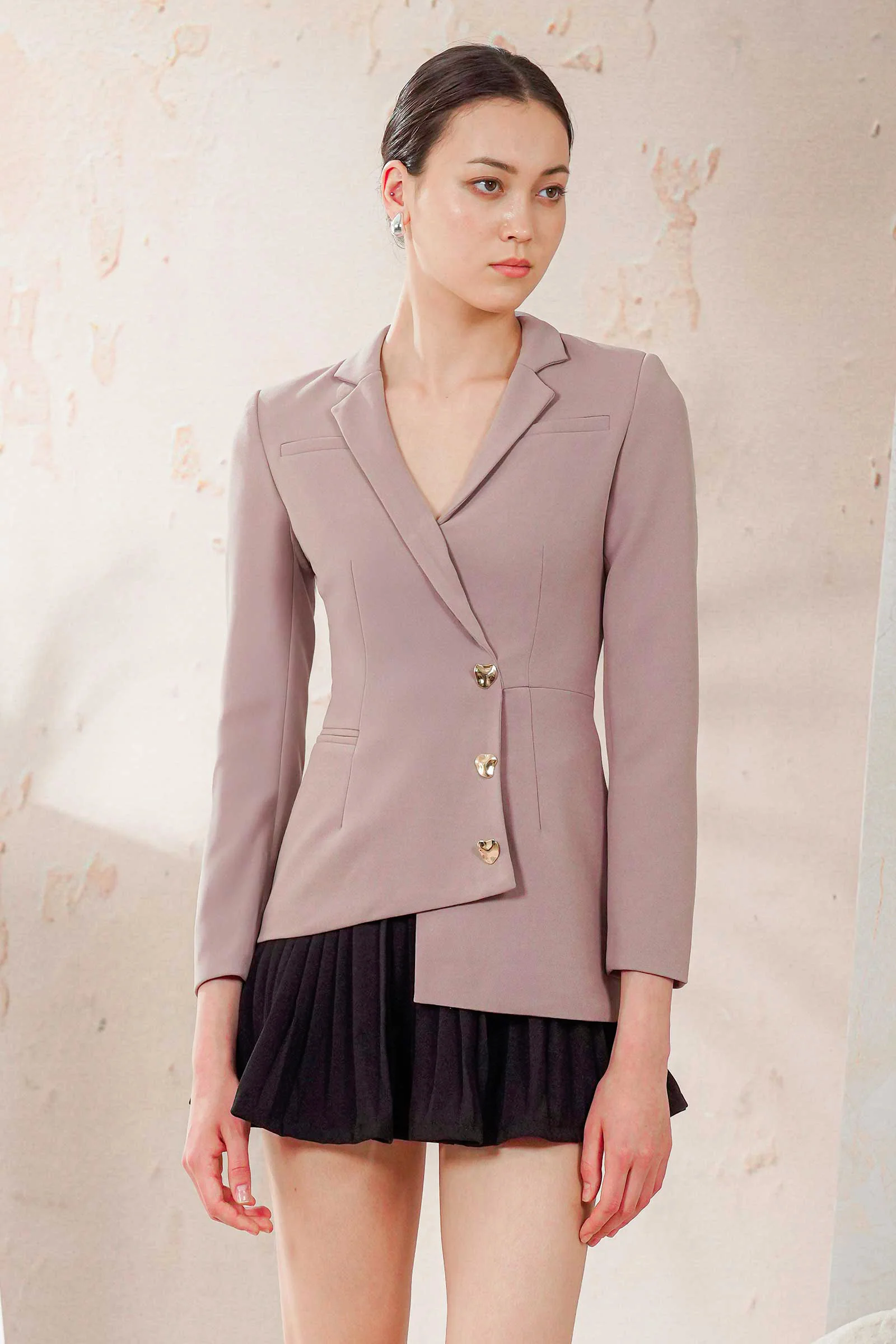 Danya Blazer Romper (Mauve) - Image 2