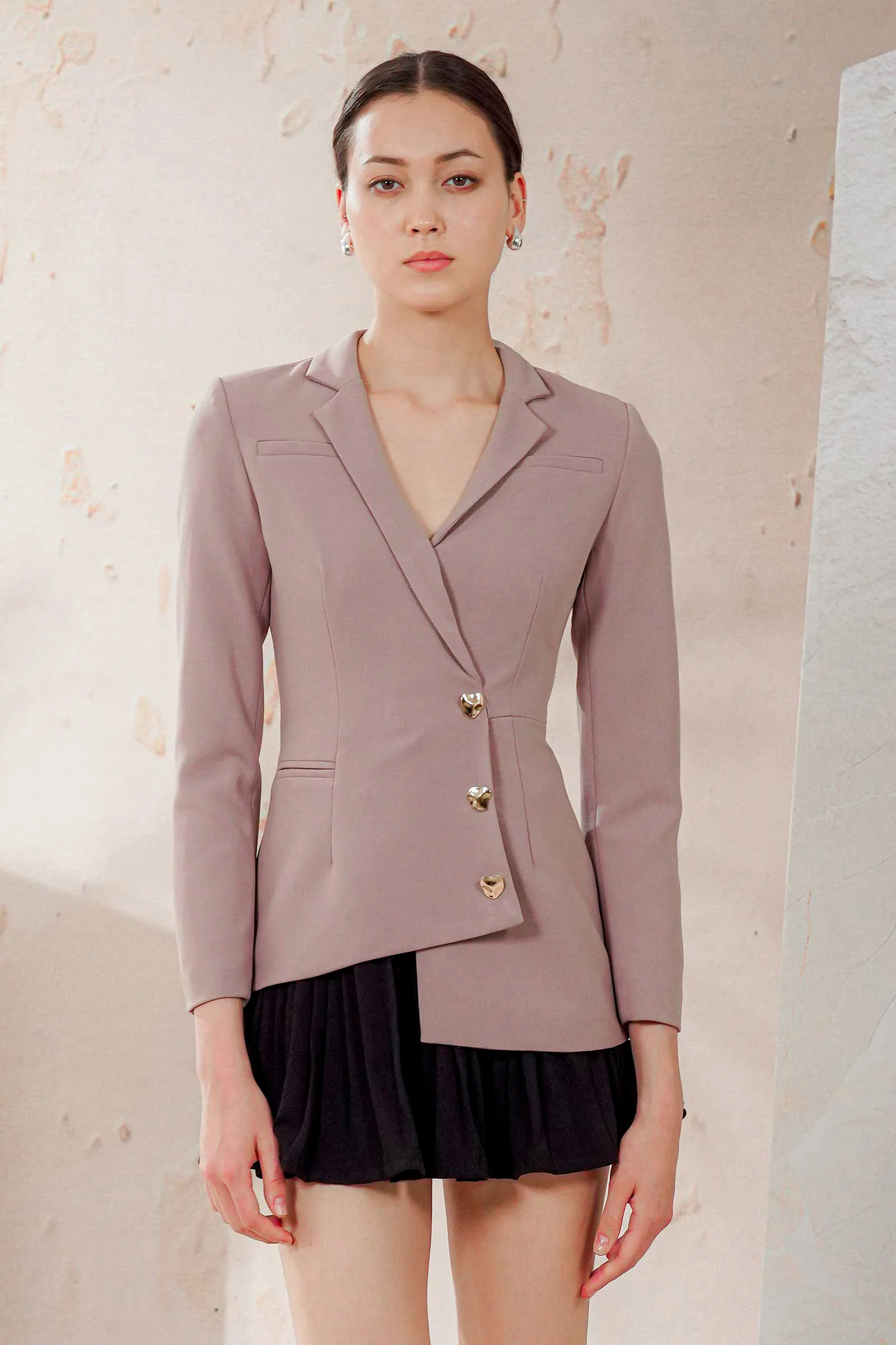 Danya Blazer Romper (Mauve) - Image 7