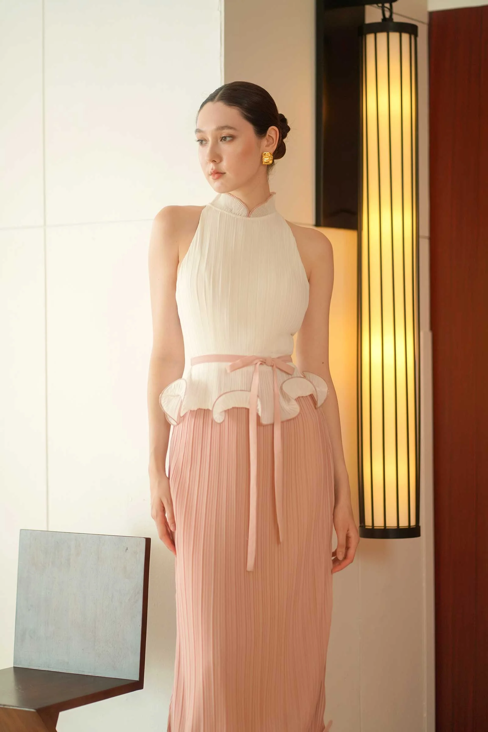 Delora Dress (Blush) - Image 10