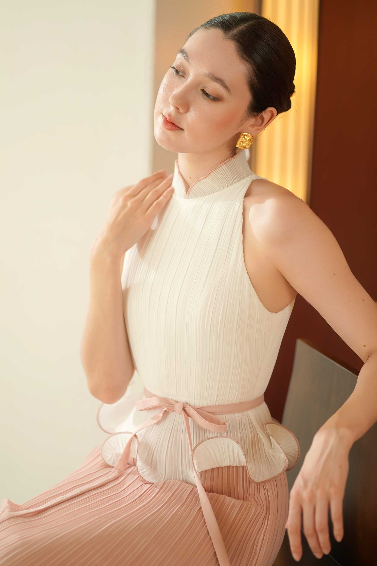 Delora Dress (Blush) - Image 2