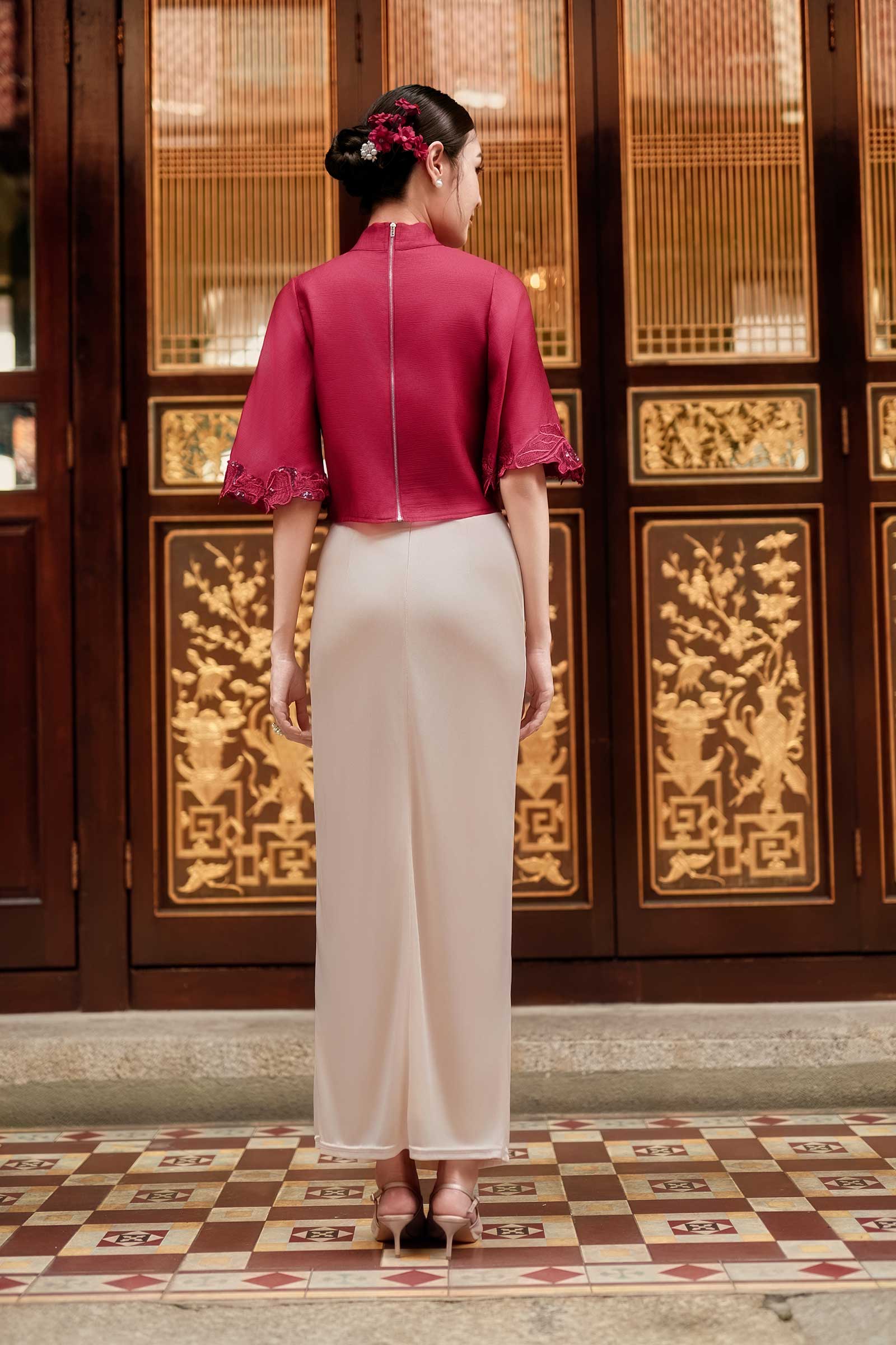 Diavene Skirt (Champagne) - Image 7